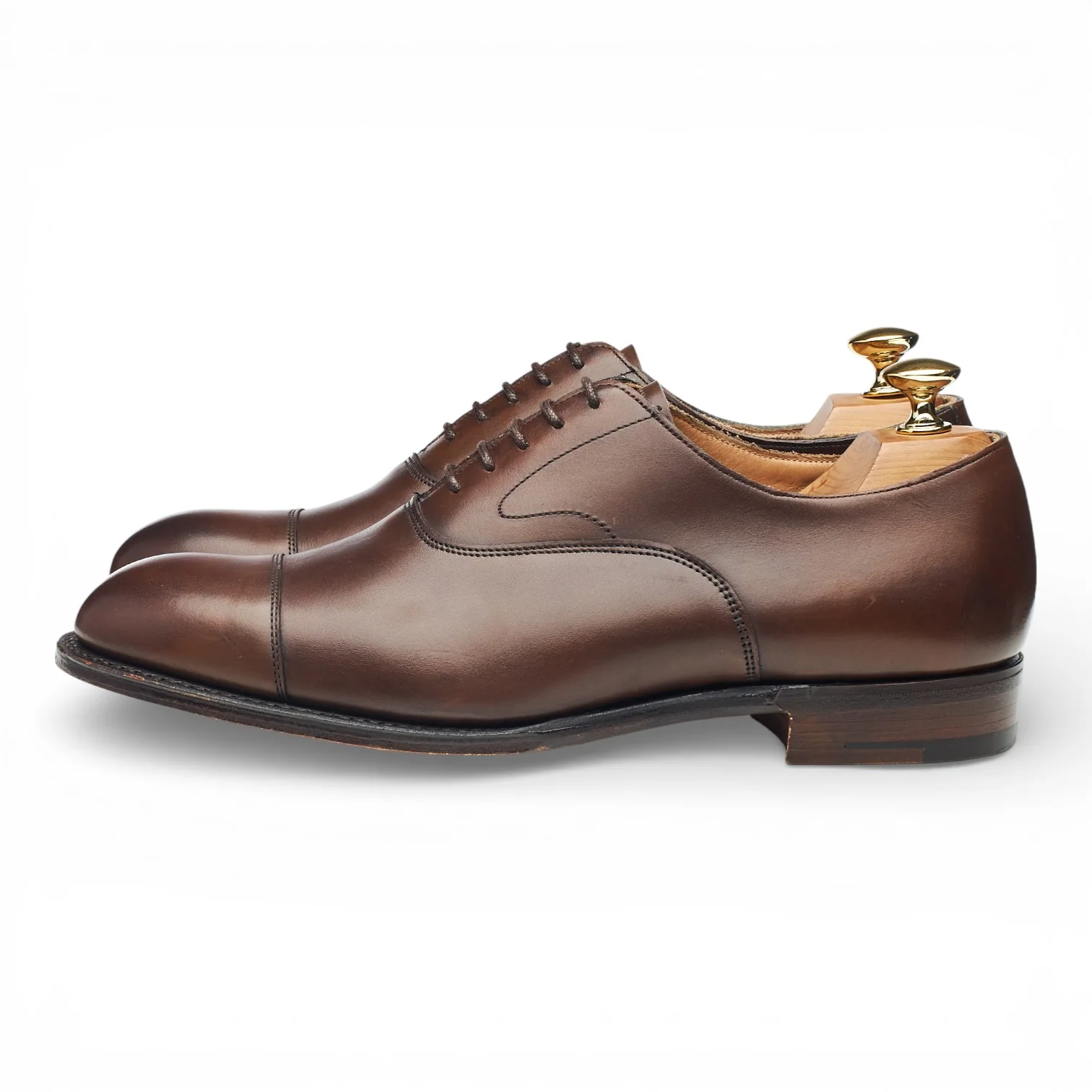 'Alfred' Dark Brown Leather Oxford UK 6.5 F - Image 3
