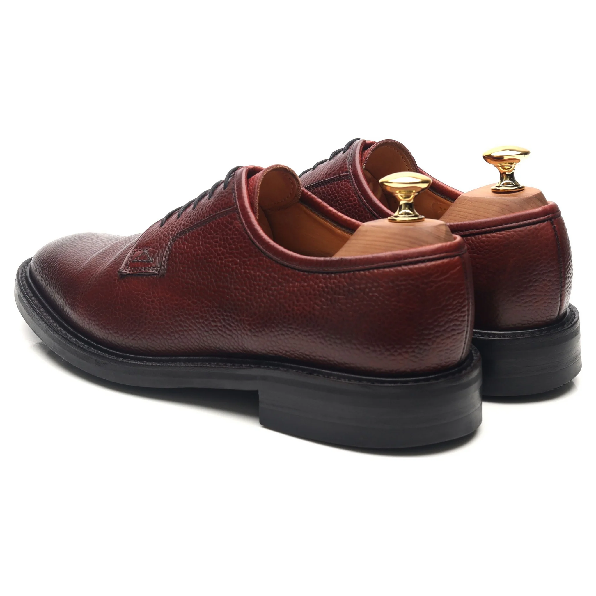 'Pytchley' Burgundy Leather Derby UK 6.5 F - Image 3