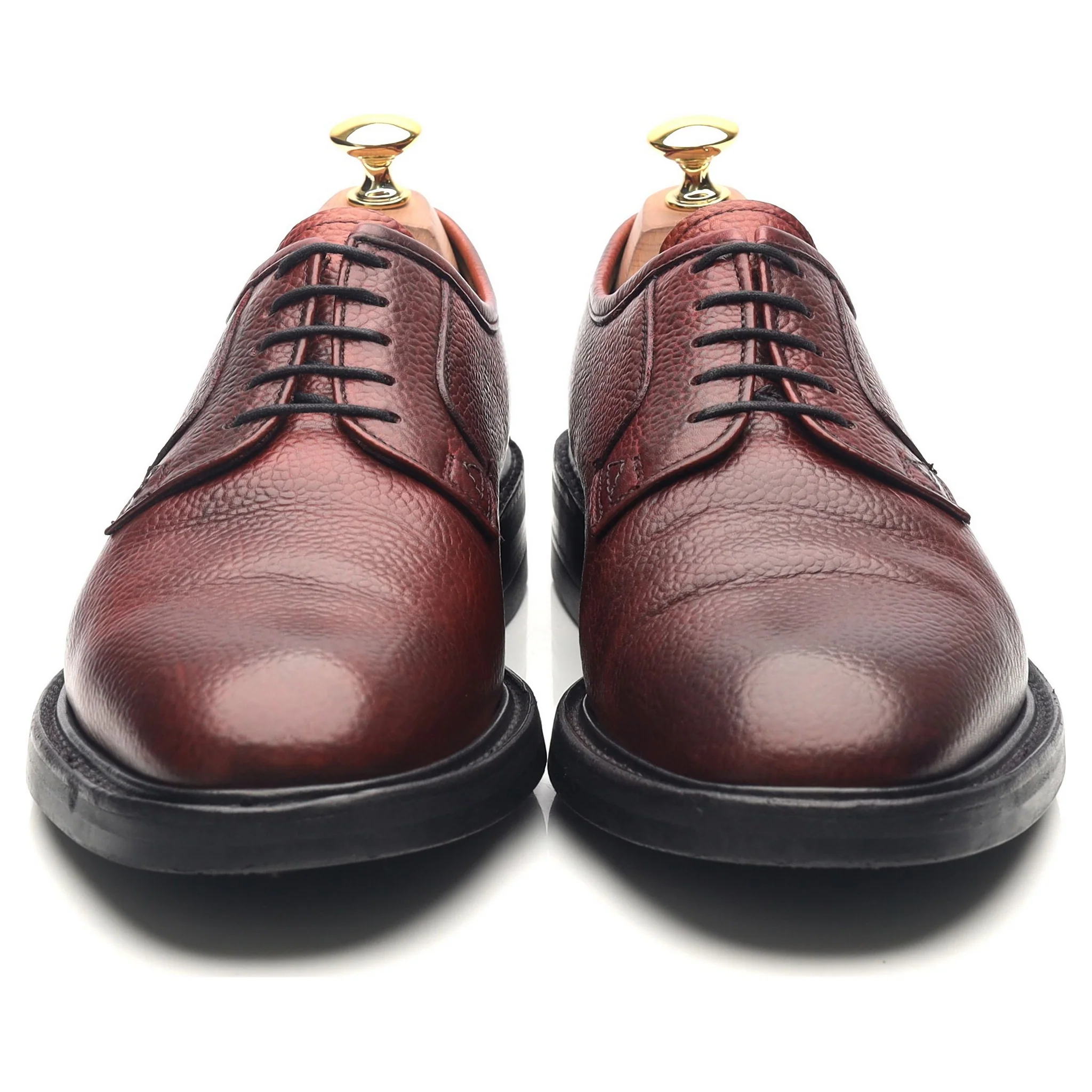 'Pytchley' Burgundy Leather Derby UK 6.5 F - Image 8
