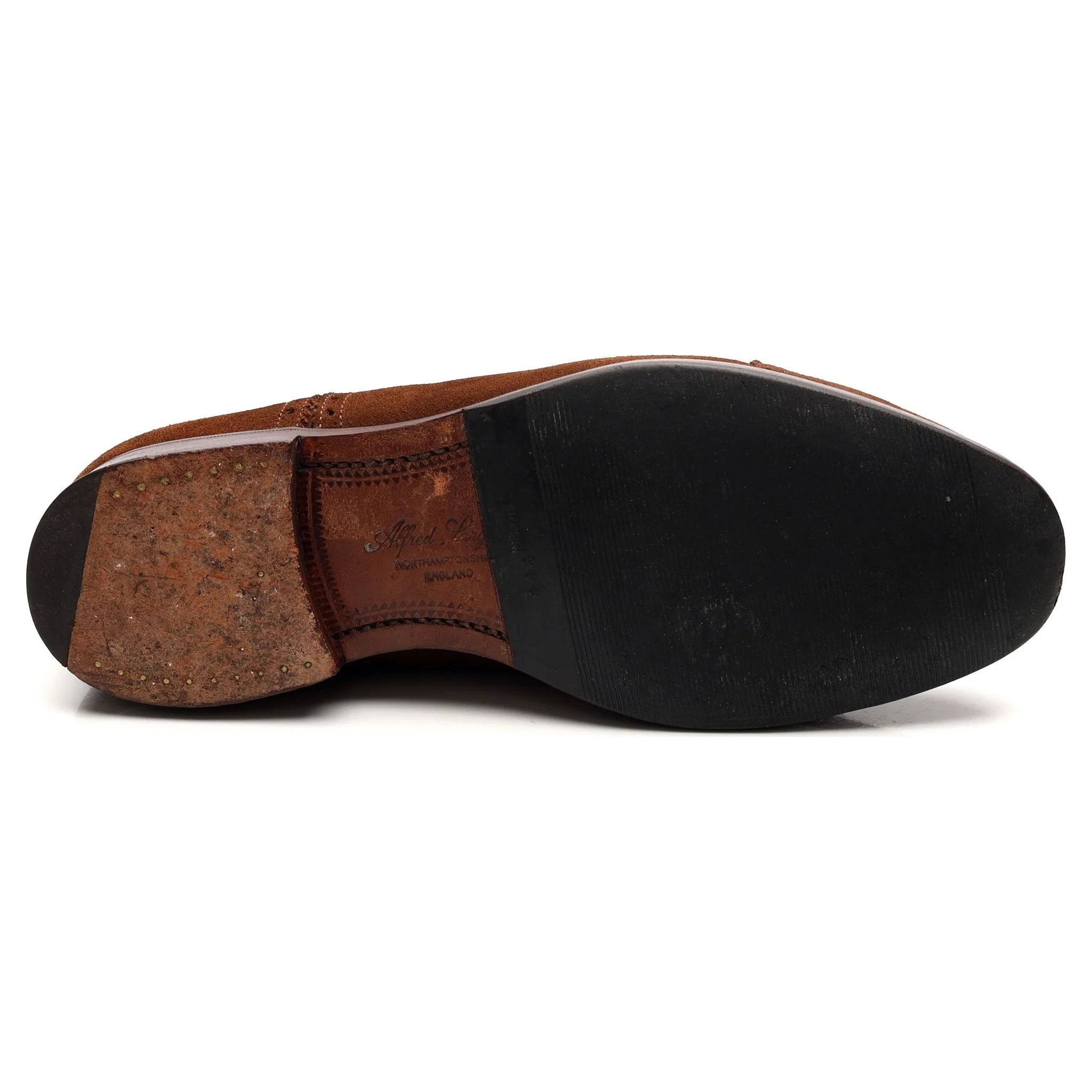 'Cranford 2' Brown Suede Oxford Semi Brogues UK 7.5 G - Image 11