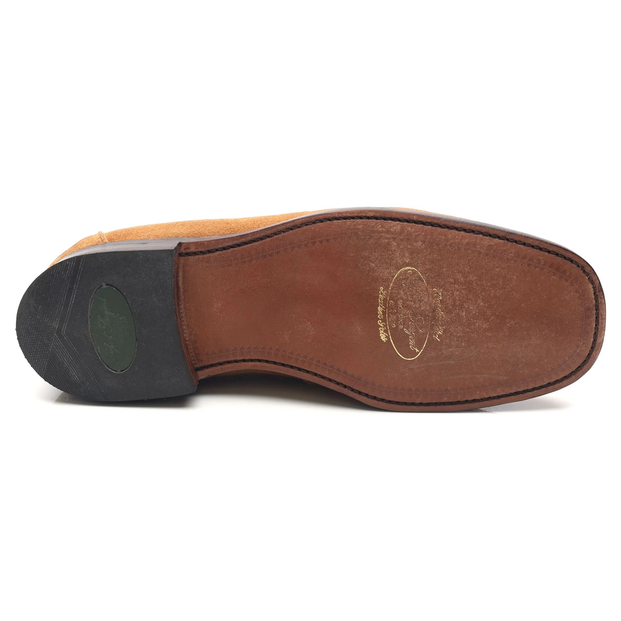 'Cuba' Tan Brown Suede Loafers UK 7.5 EX - Image 11