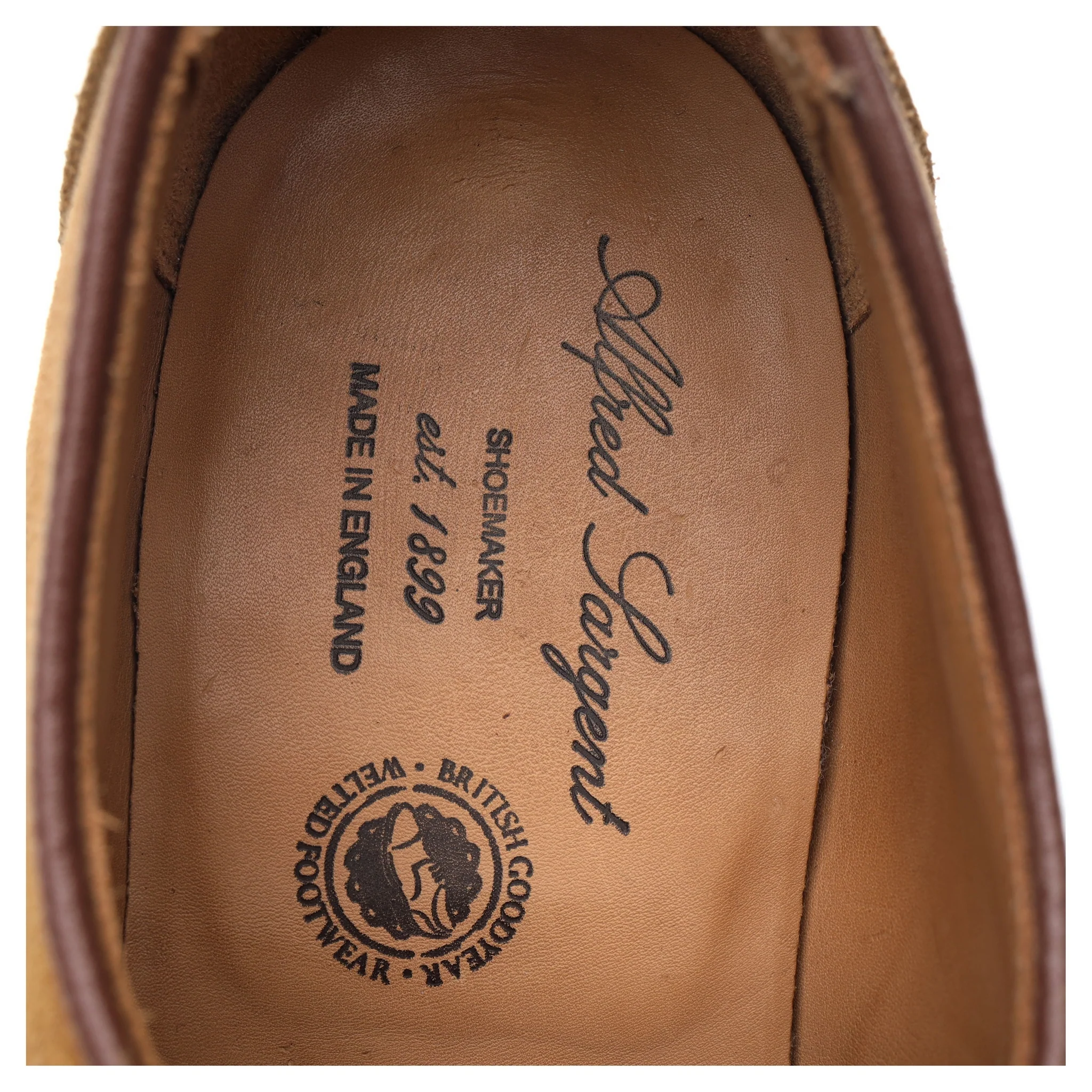 'Cuba' Tan Brown Suede Loafers UK 7.5 EX - Image 12