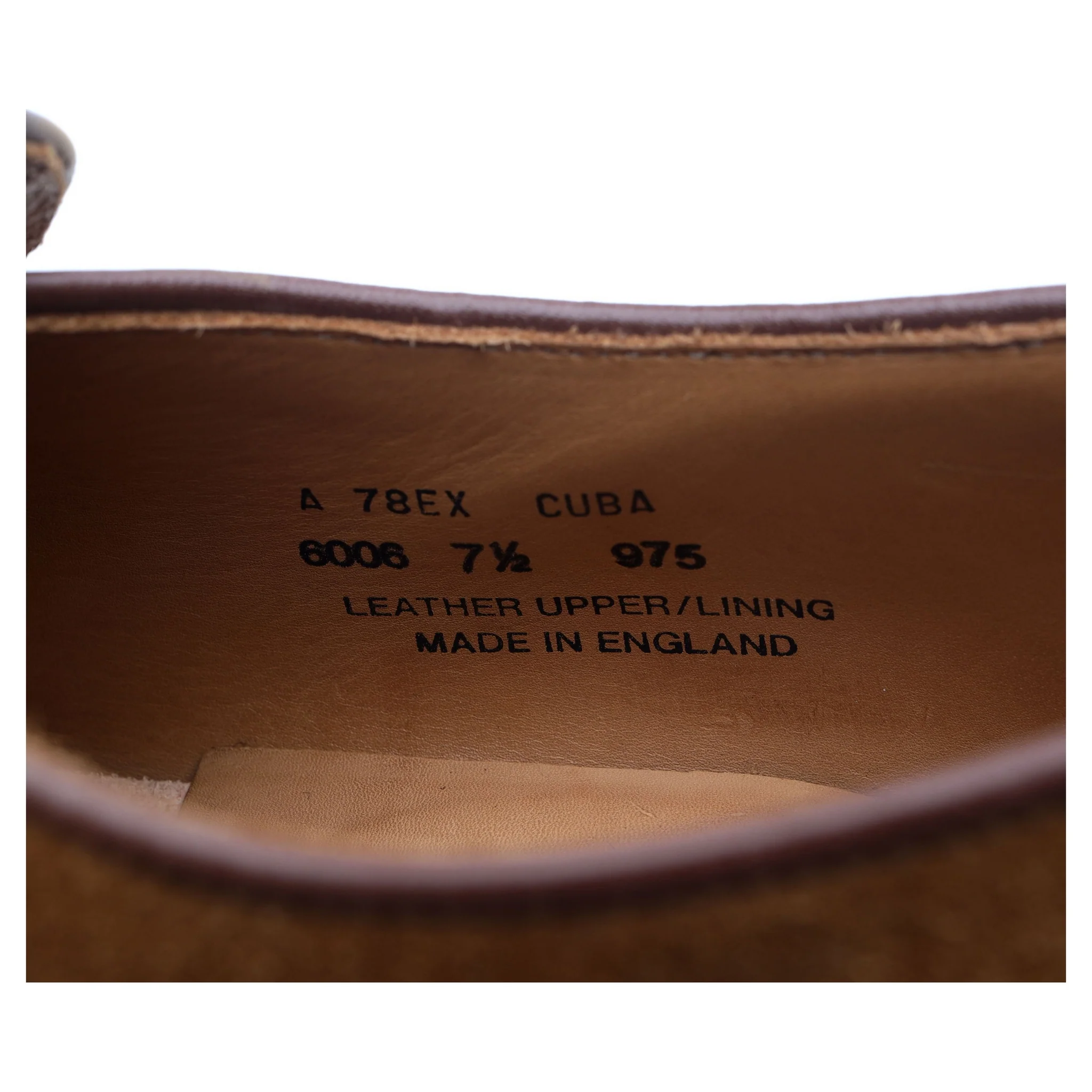 'Cuba' Tan Brown Suede Loafers UK 7.5 EX - Image 13