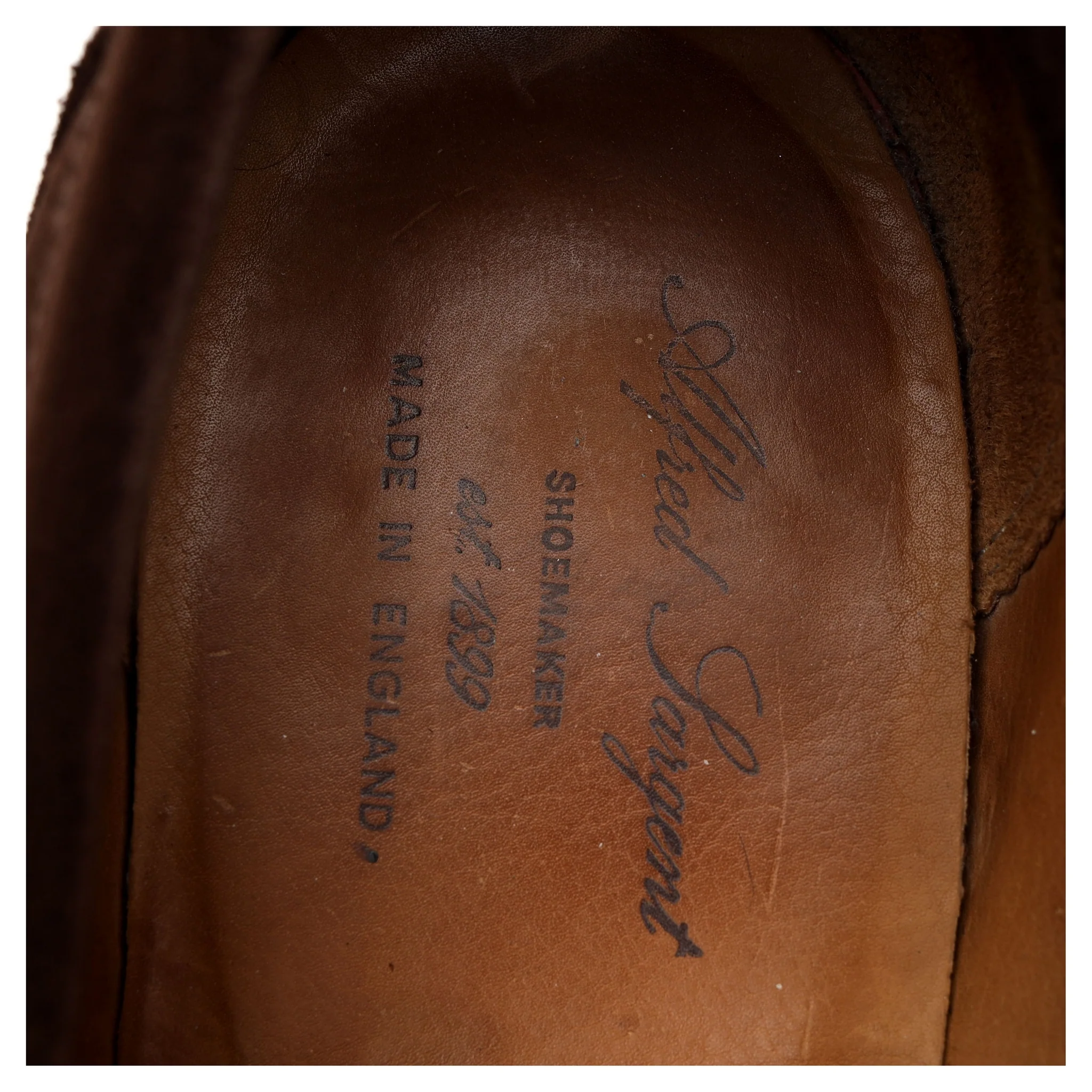 'Exeter' Dark Brown Suede Loafers UK 9 EX - Image 12