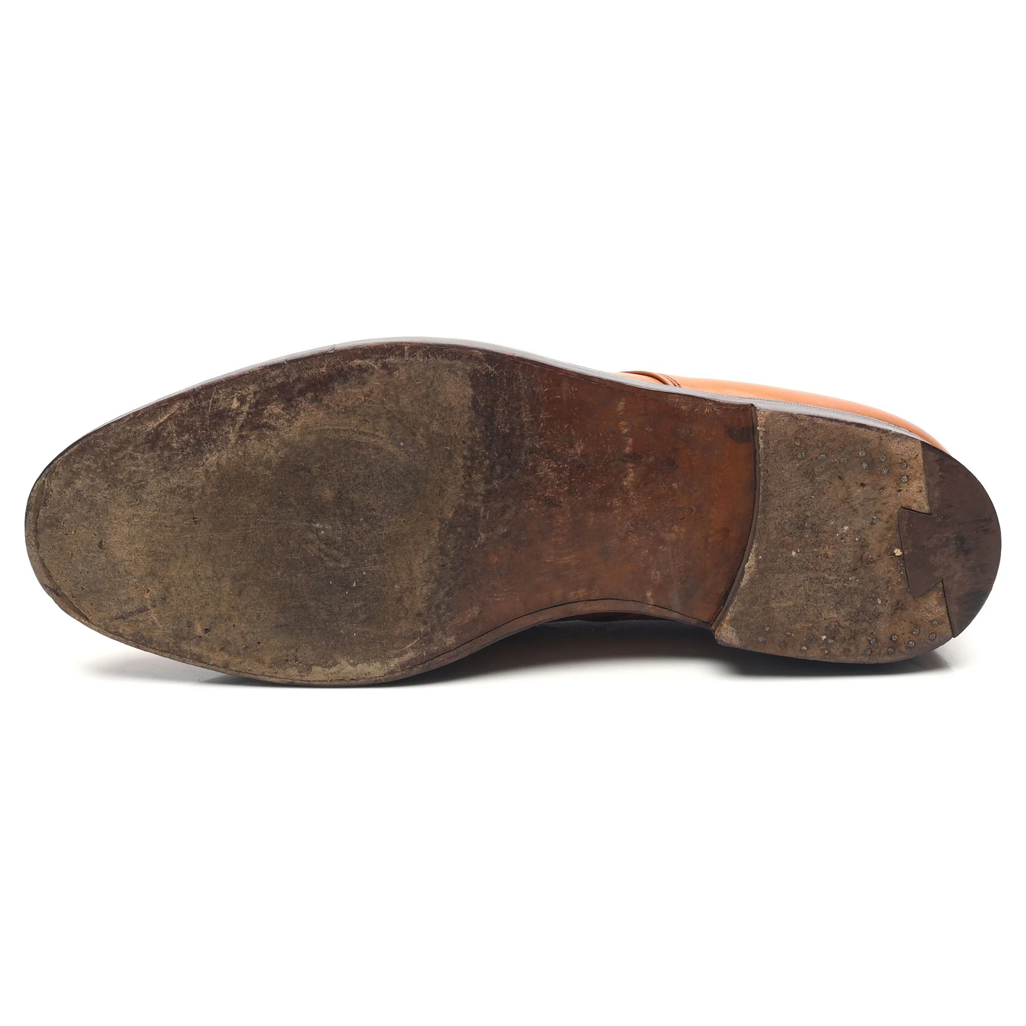 'Harewood' Tan Brown Leather Derby UK 9.5 FX - Image 10