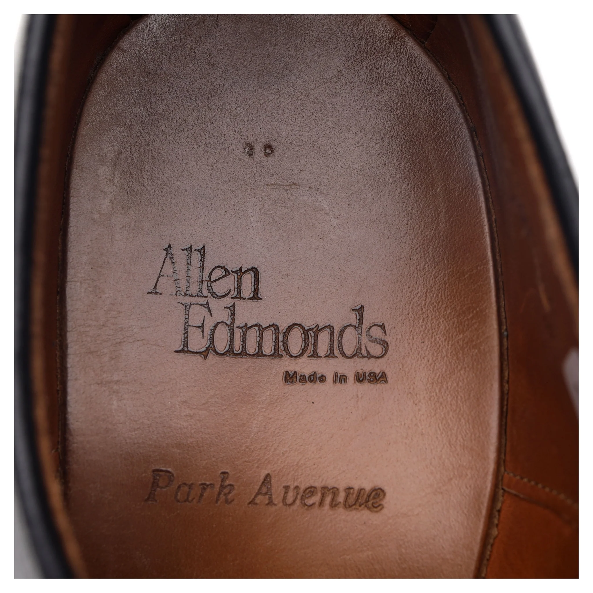 'Park Avenue' Black Leather Oxford UK 11.5 US 12 E - Image 12