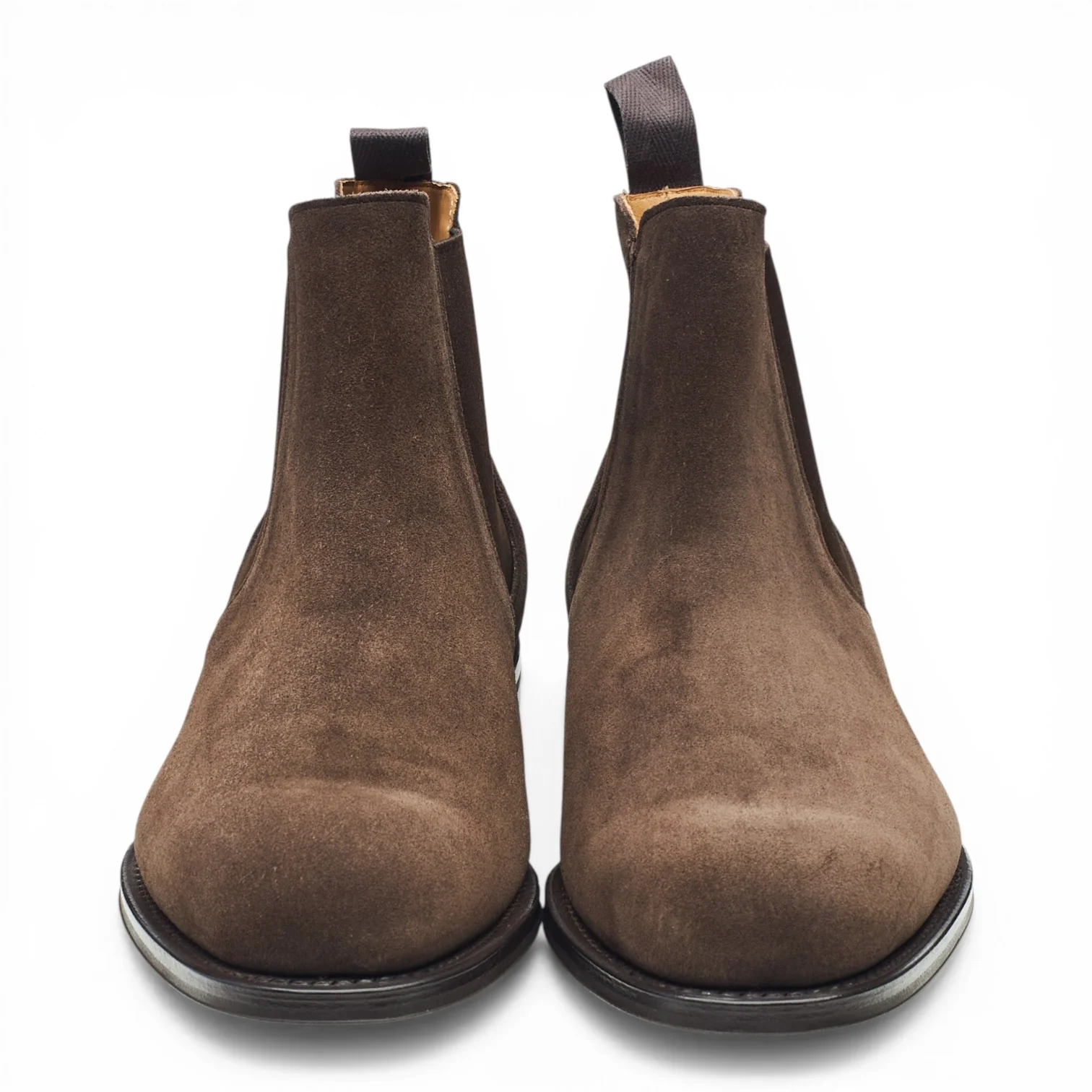 'Amberley' Dark Brown Suede Chelsea Boots UK 10 G - Image 2