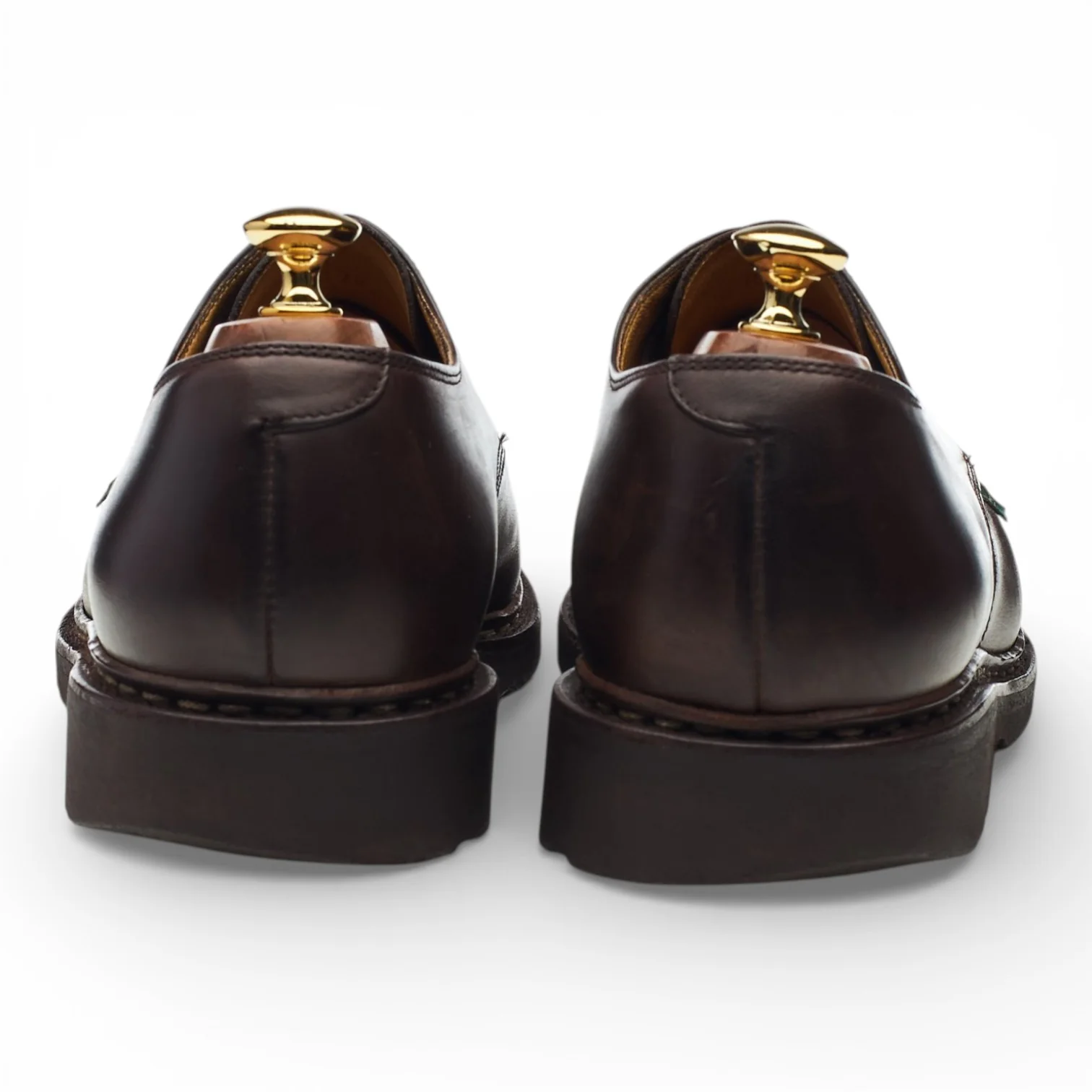 'Arles' Dark Brown Nubuck Leather Derby UK 10 - Image 4