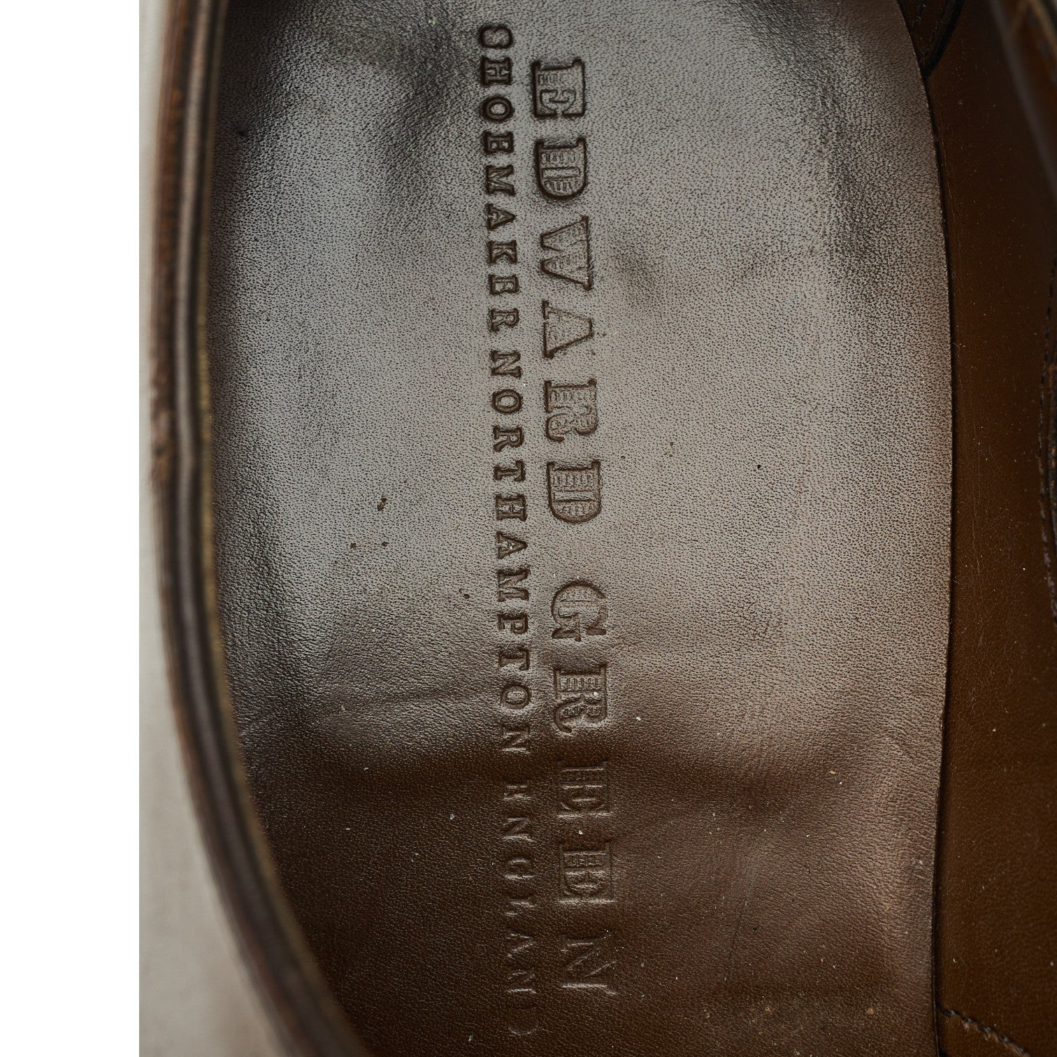 'Asquith' Brown Leather Oxford Brogues UK 9 F - Image 7