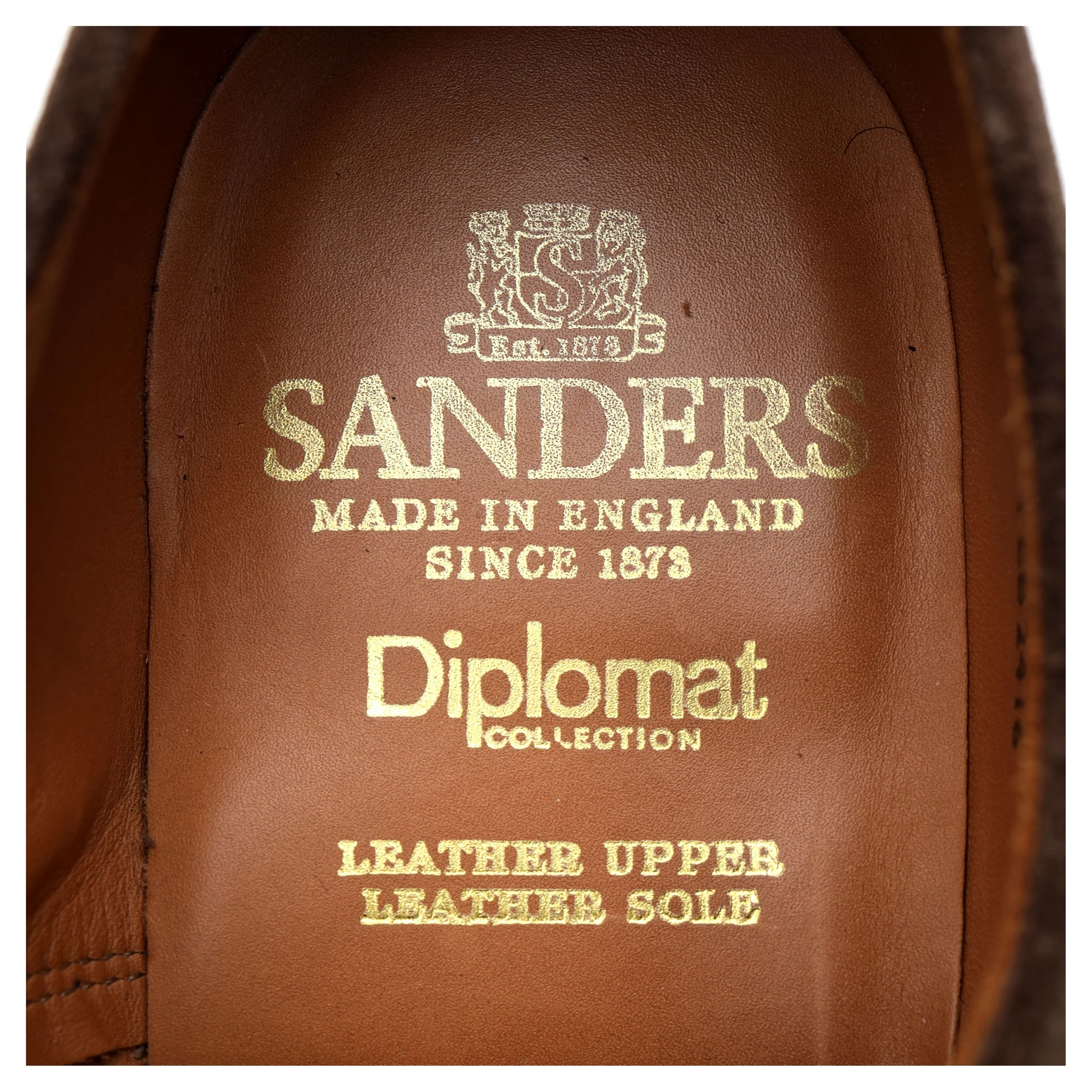 'Athens' Brown Suede Derby UK 10.5 F - Image 12