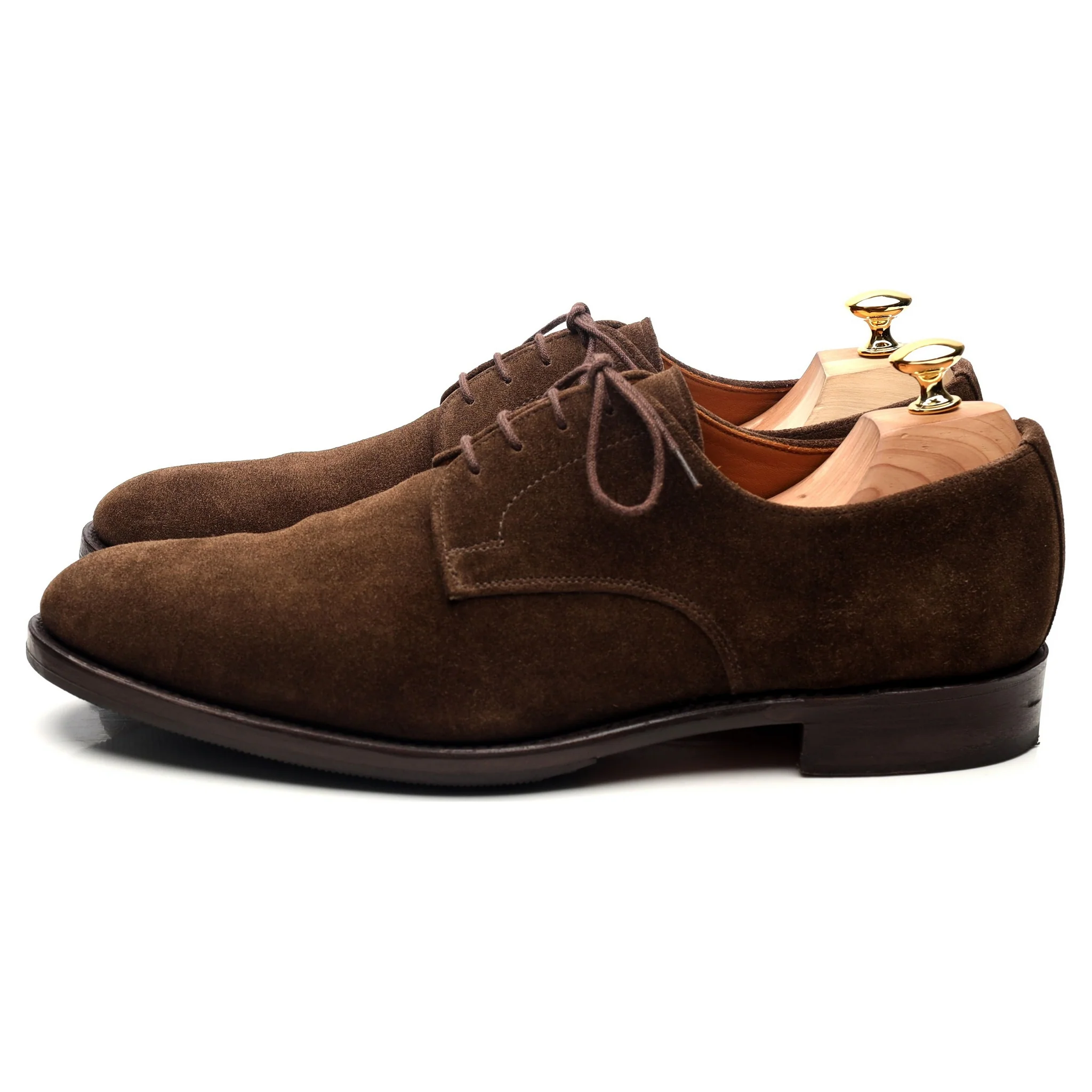 'Athens' Brown Suede Derby UK 10.5 F - Image 2