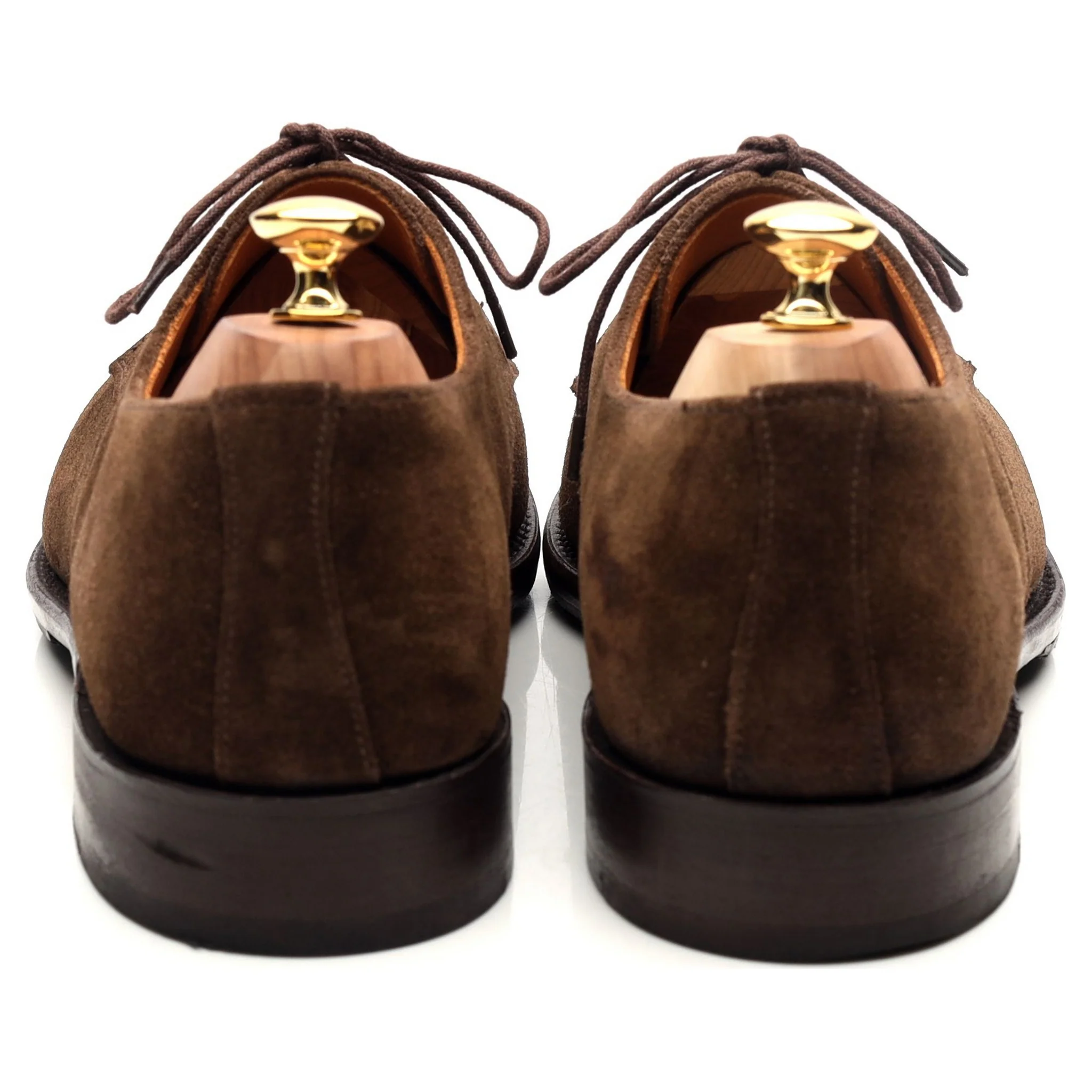 'Athens' Brown Suede Derby UK 10.5 F - Image 4