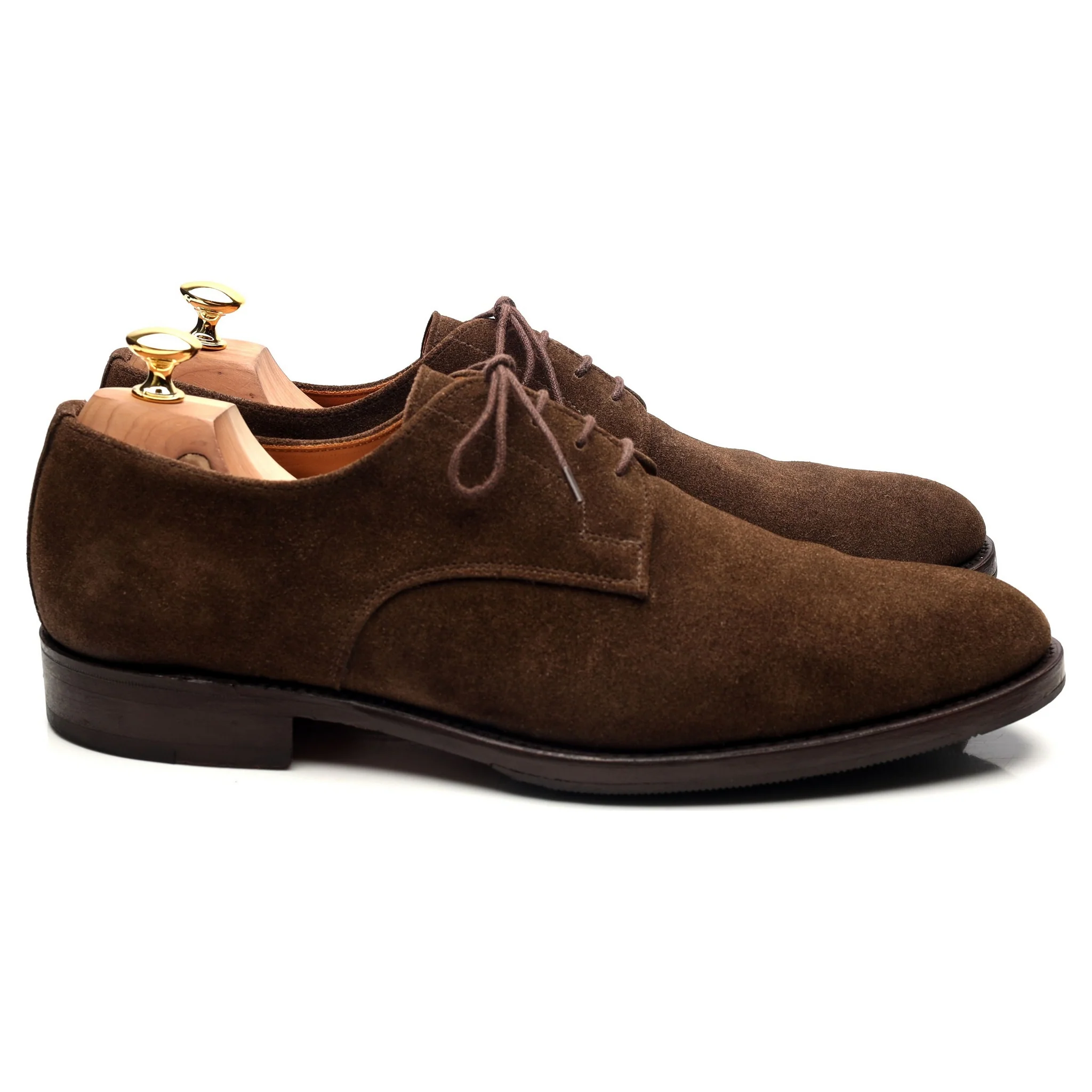 'Athens' Brown Suede Derby UK 10.5 F - Image 6