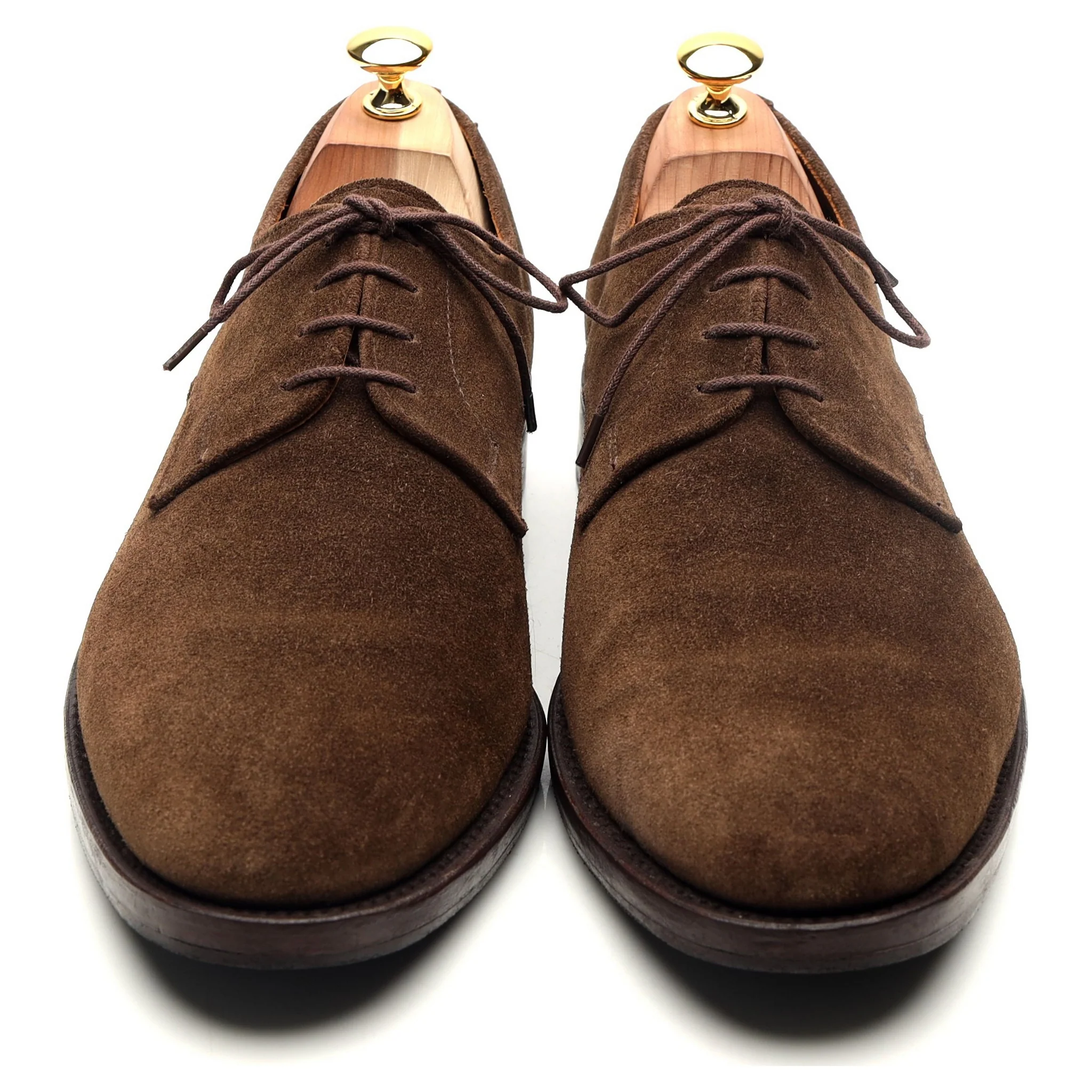 'Athens' Brown Suede Derby UK 10.5 F - Image 9