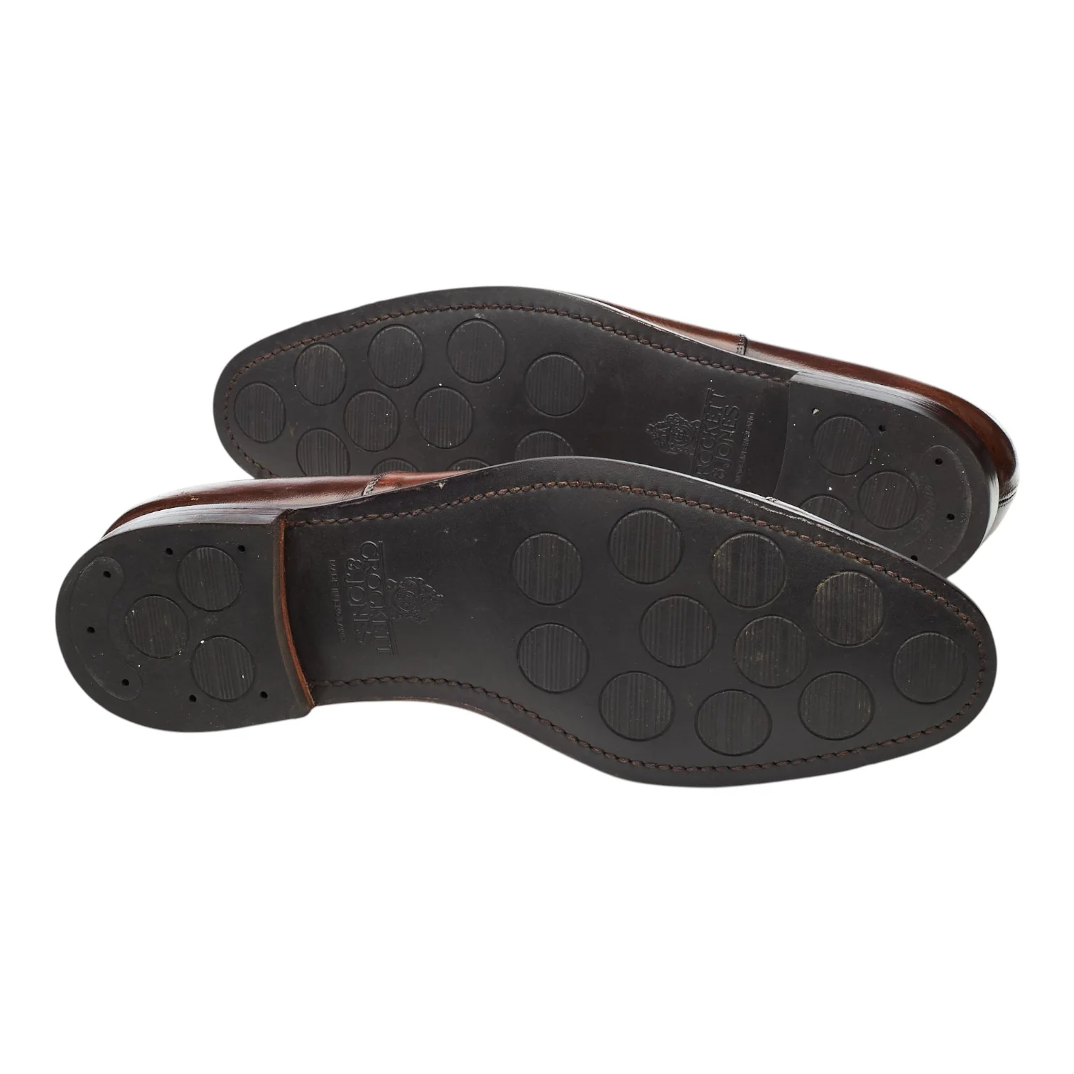 'Audley' Dark Brown Leather Oxford UK 9.5 E - Image 5
