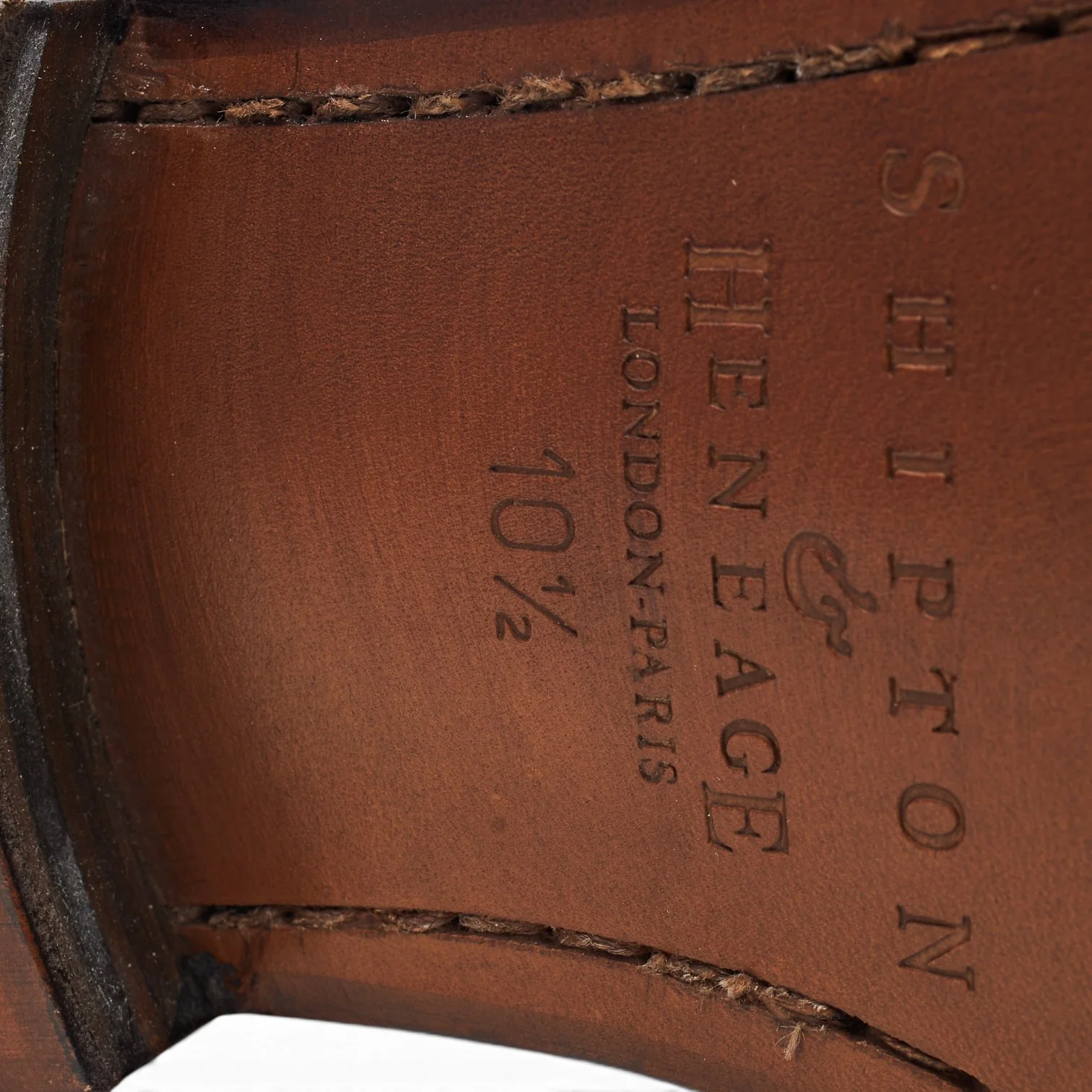 'Balmoral' Brown Leather Boots UK 10.5 - Image 6