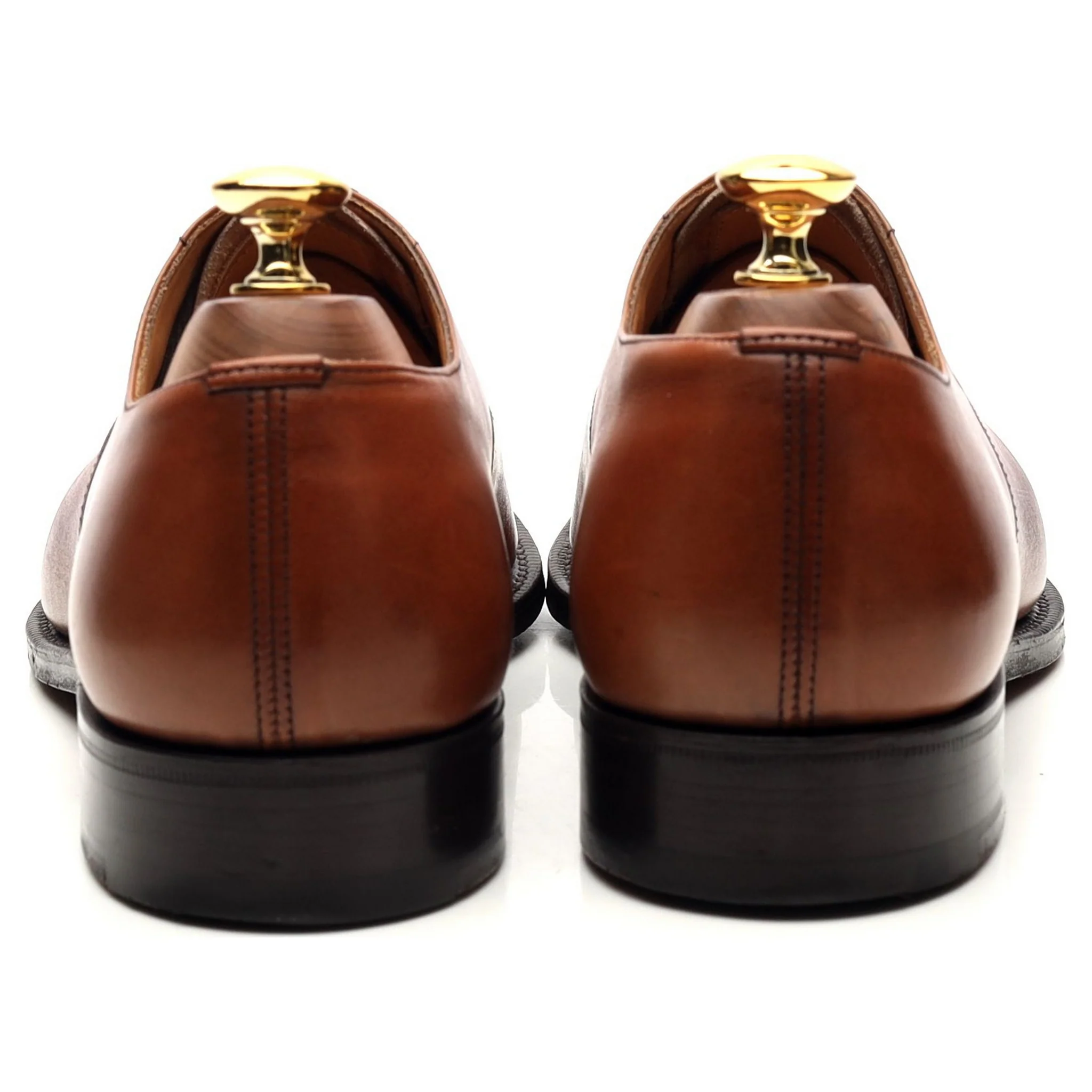 'Balmoral' Tan Brown Leather Oxford UK 6 F - Image 4
