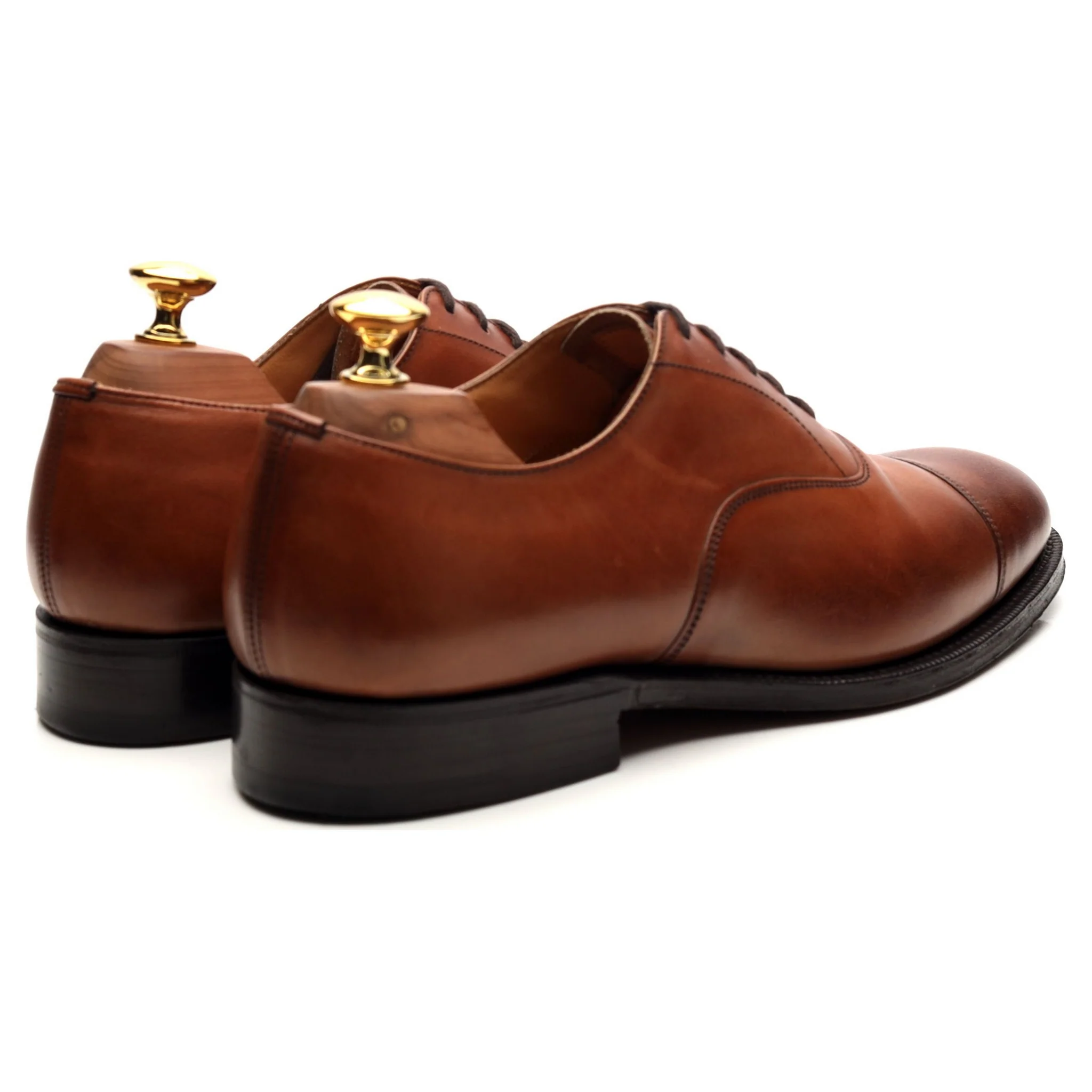 'Balmoral' Tan Brown Leather Oxford UK 6 F - Image 5