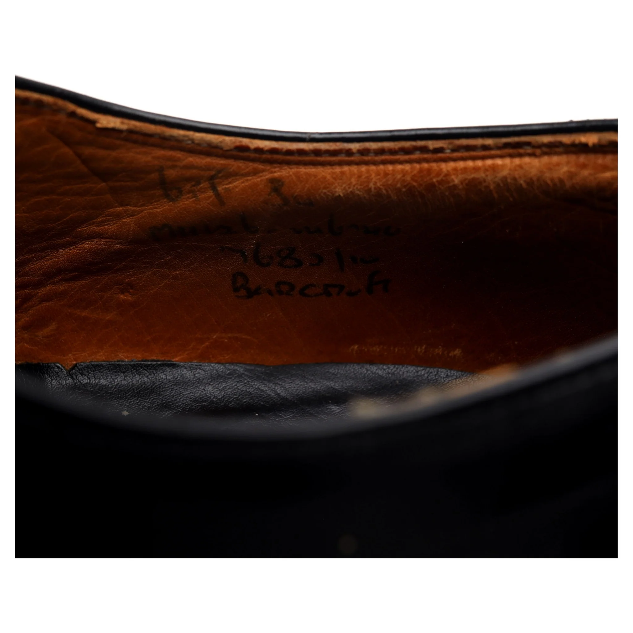 'Barcroft' Black Leather Oxford UK 6.5 F - Image 7
