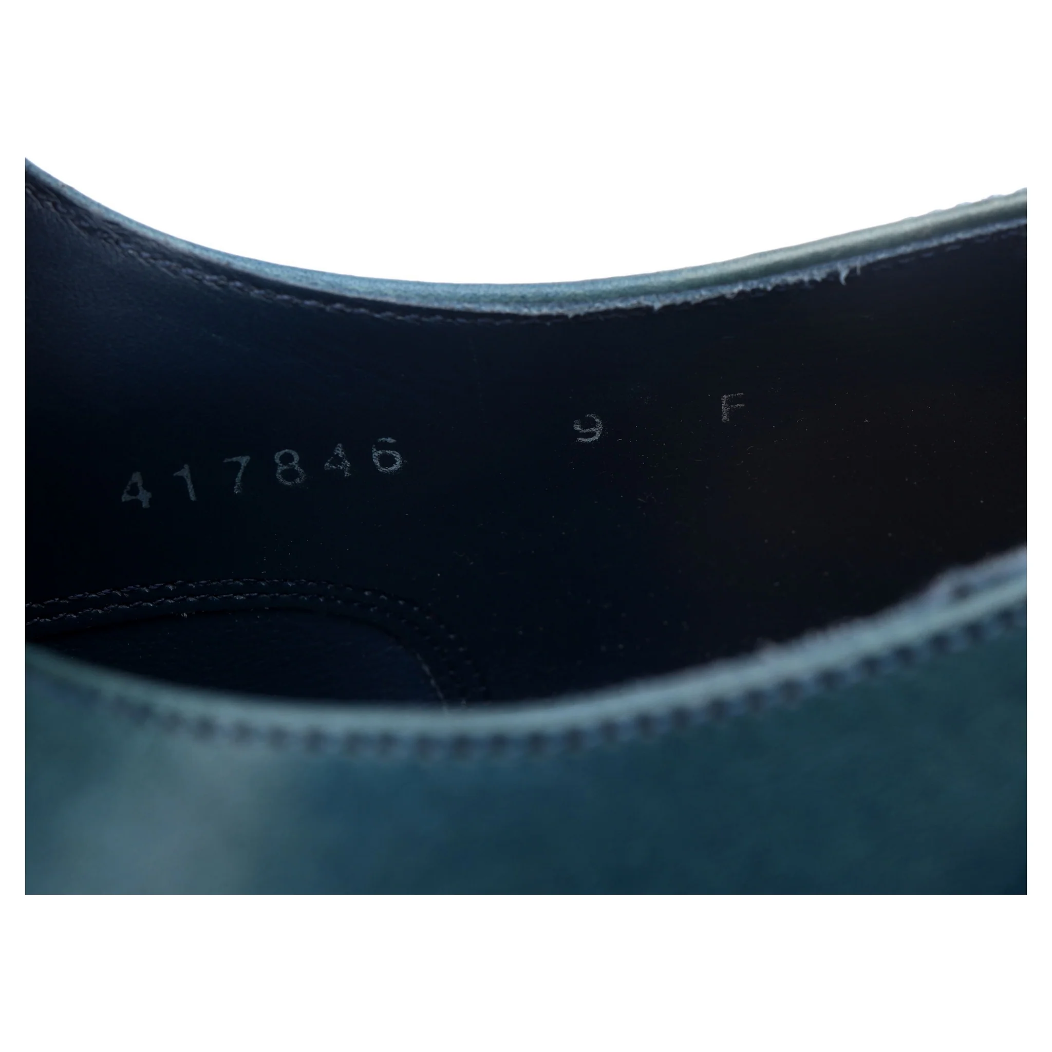 'Valiant' Blue Leather Brogues UK 9 F - Image 13