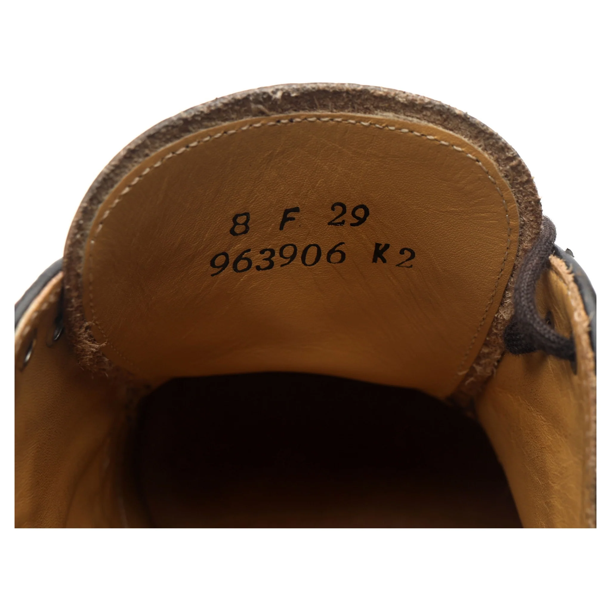 Tan Brown Leather Derby Brogues UK 8 F - Image 13
