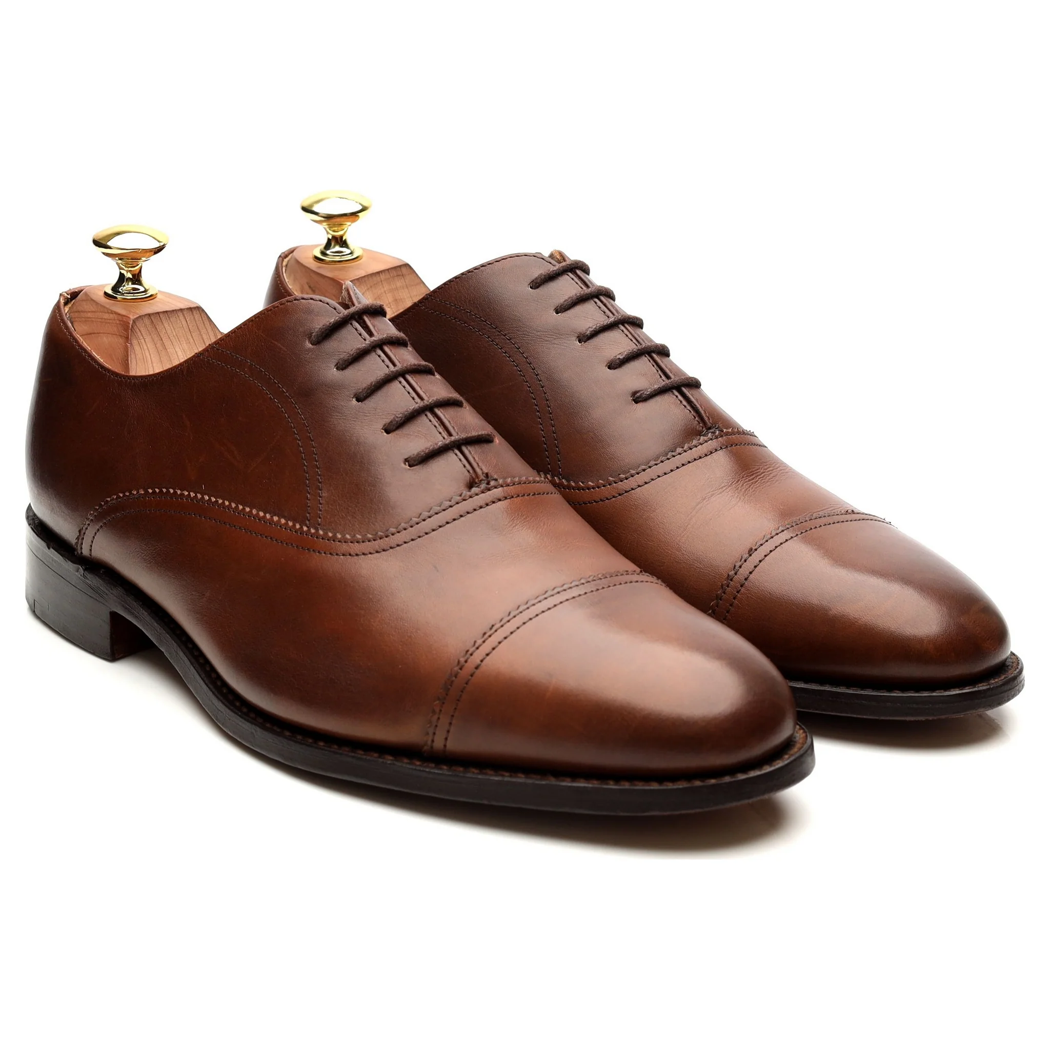 'Nevis' Brown Leather Oxford UK 8 G - Image 7
