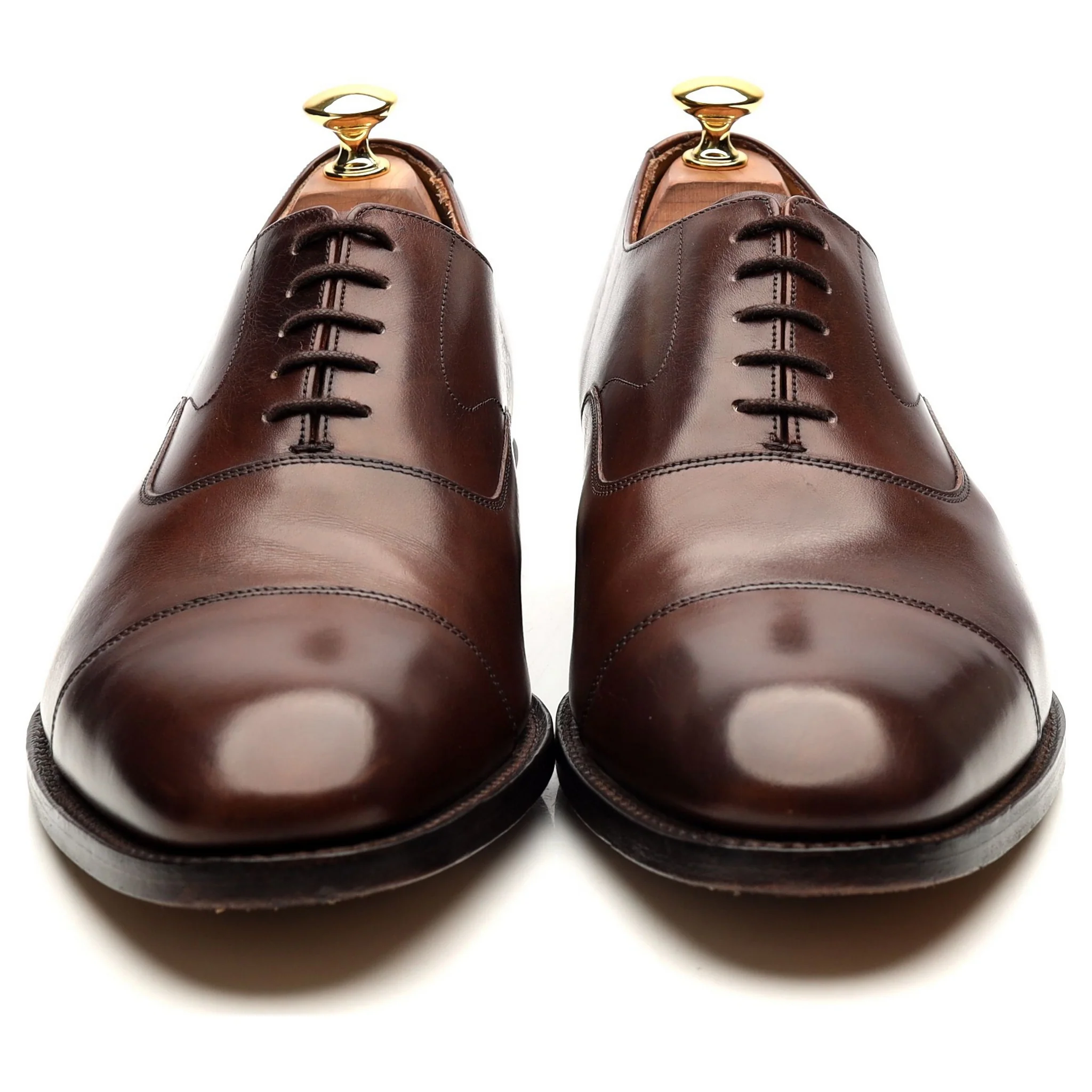'Malvern' Dark Brown Leather Oxford UK 9 G - Image 8
