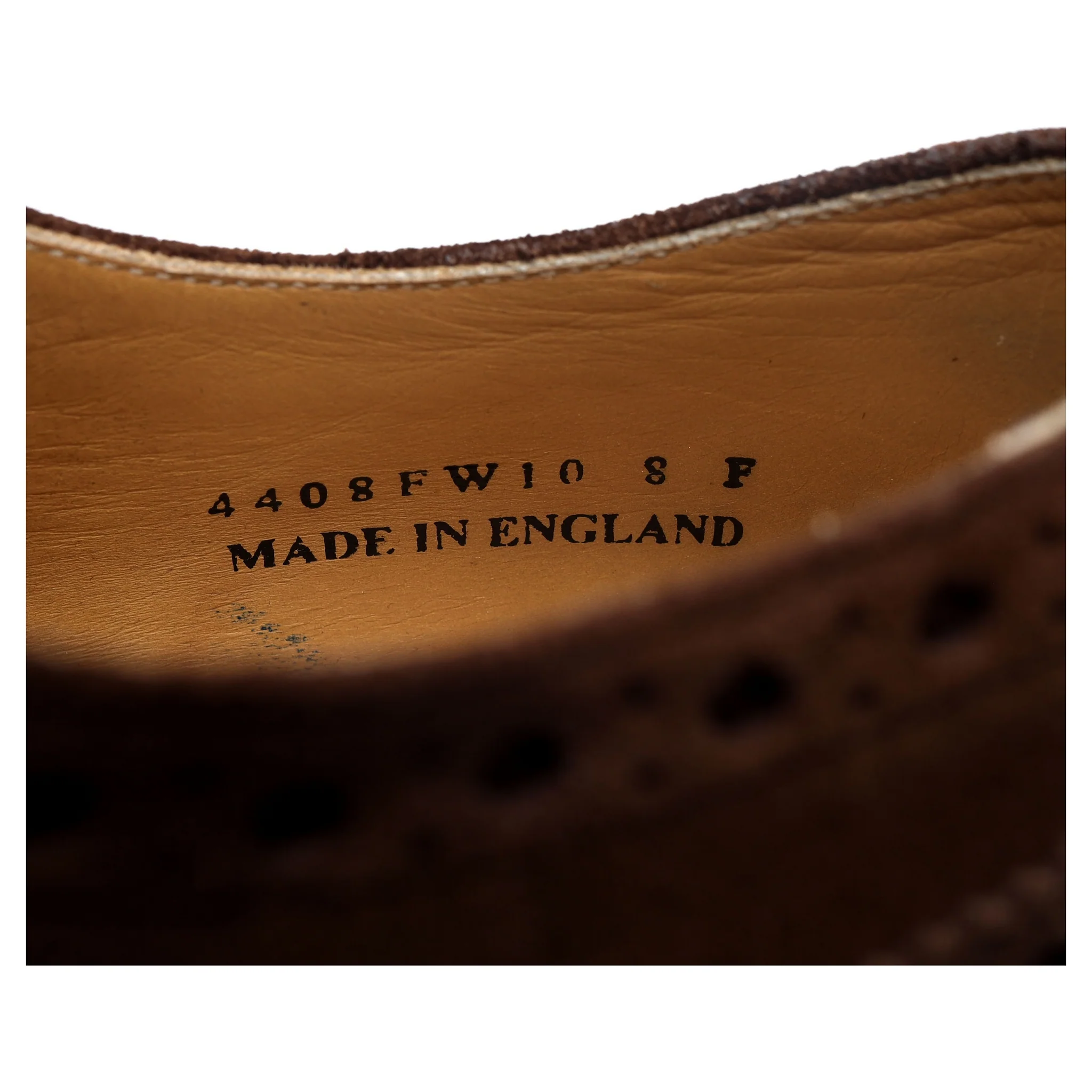 Brown Suede Brogues UK 8 F - Image 13