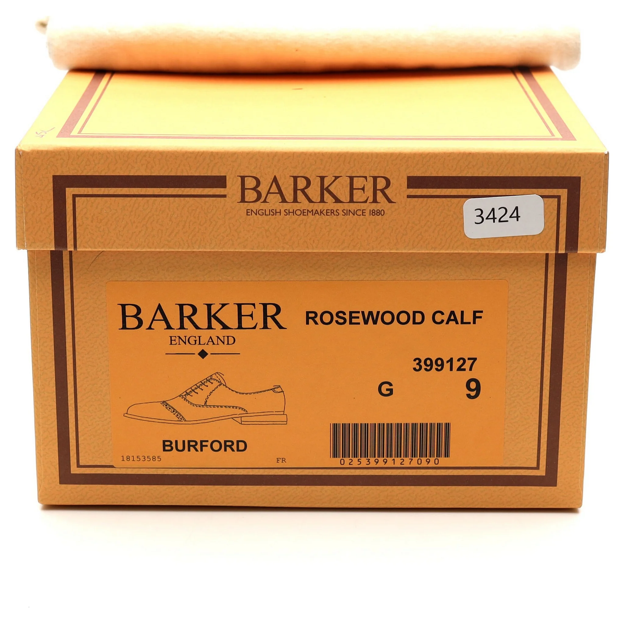 'Burford' Brown Leather Oxford UK 9 G - Image 14