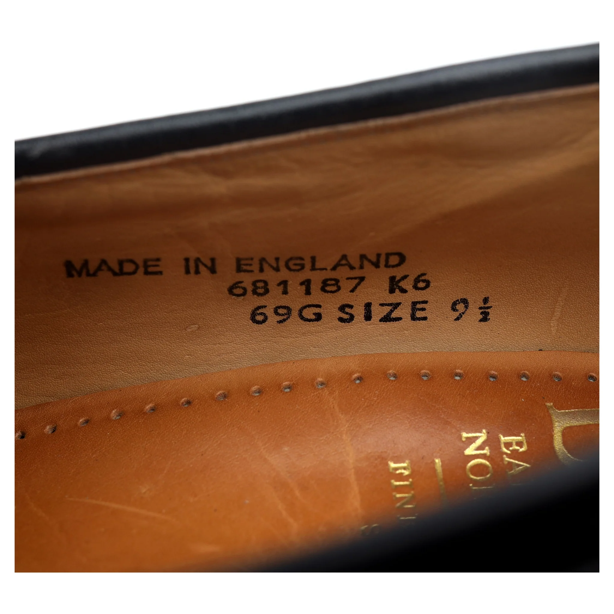 'Clive' Burgundy Leather Wing Cap Tassel Loafers UK 9.5 G - Image 13