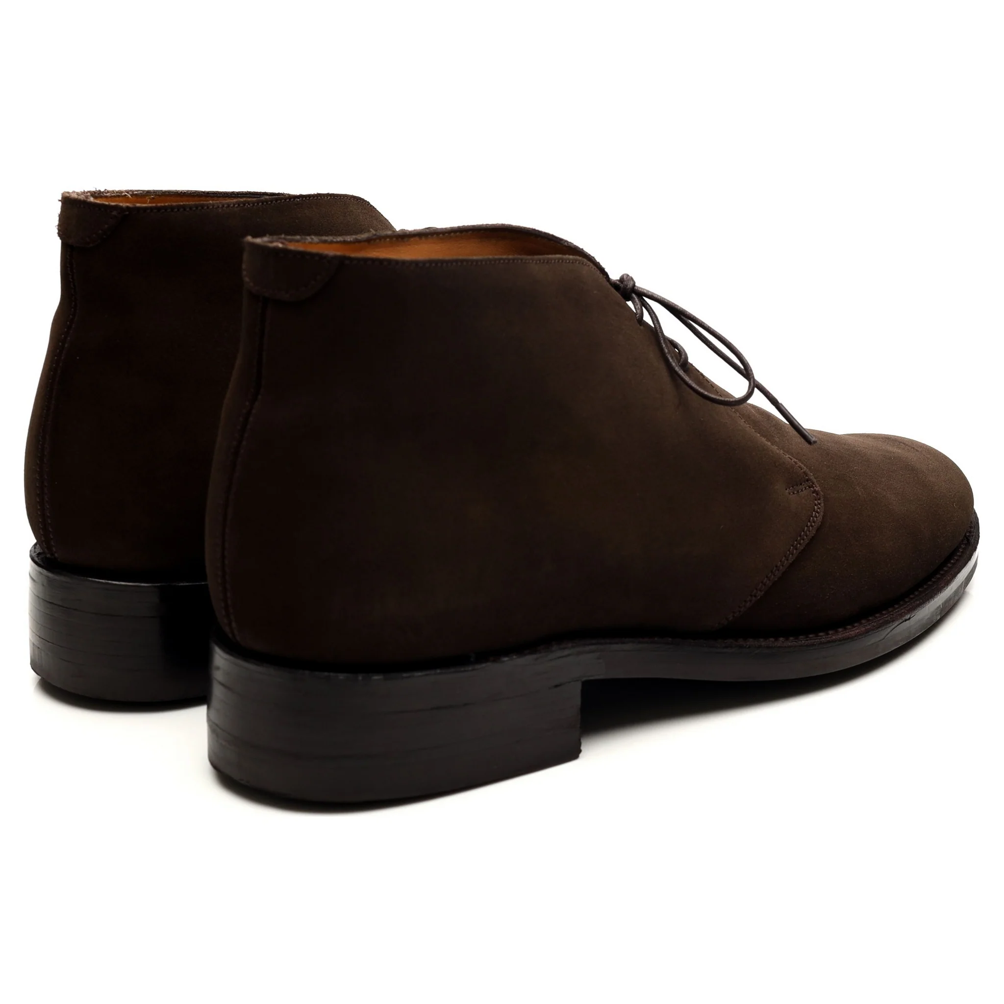 Dark Brown Suede Chukka Boots UK 9 F - Image 6