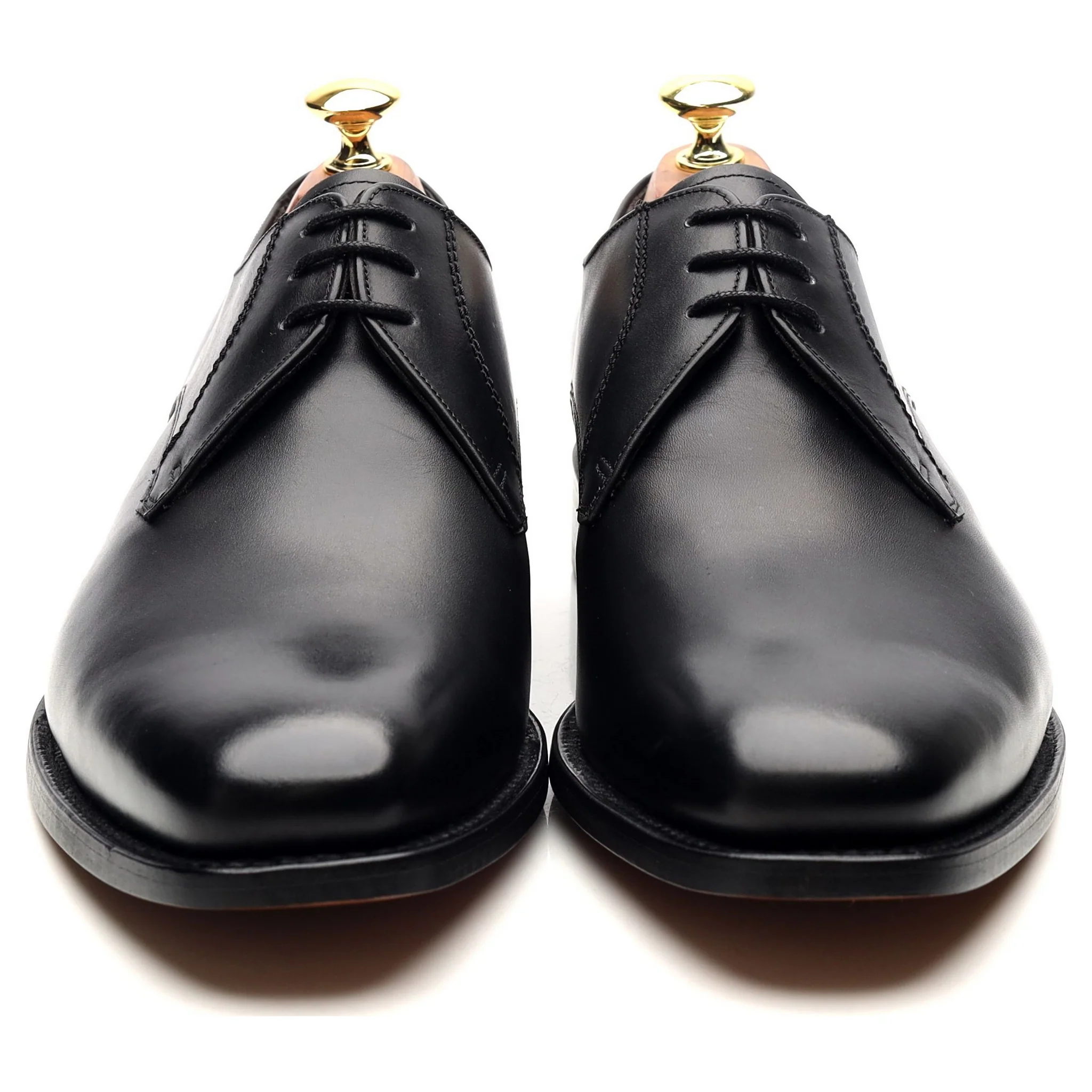 'Eton' Black Leather Derby UK 8 G - Image 8