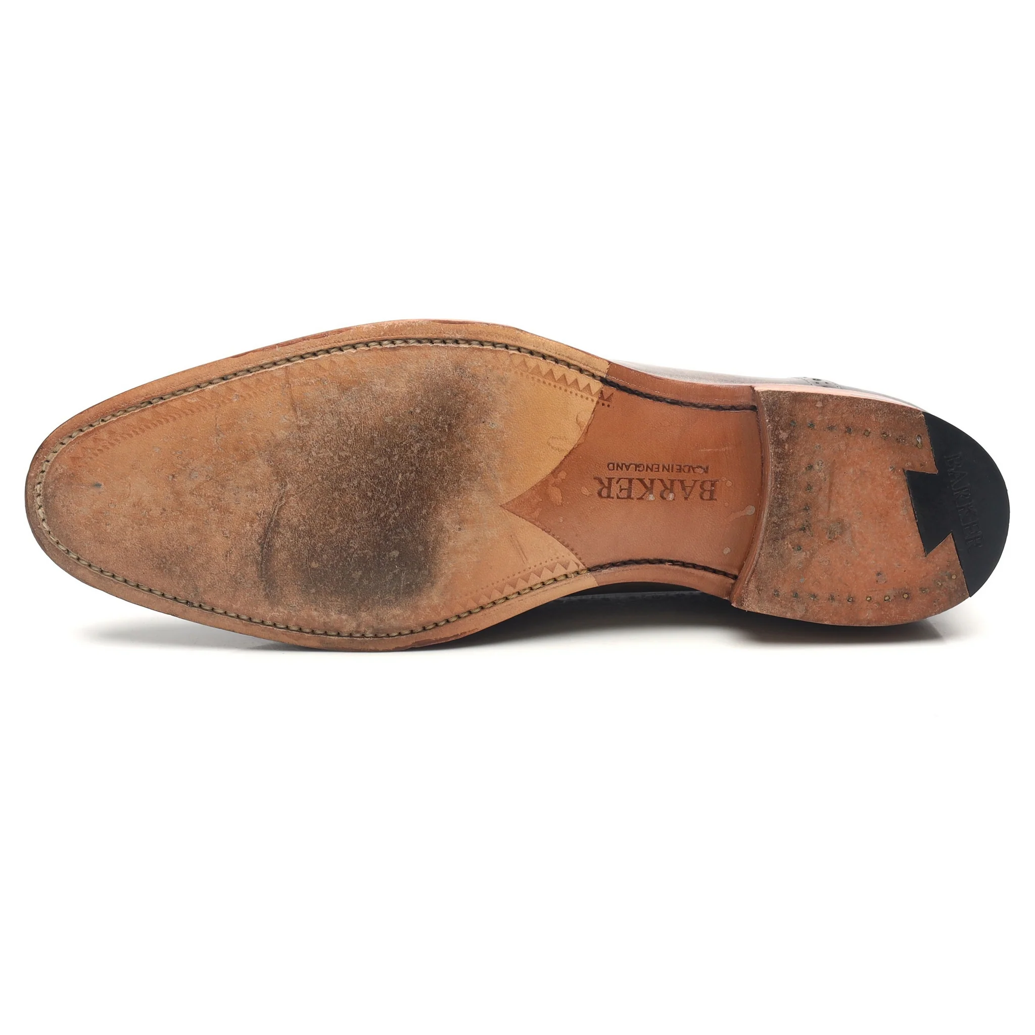 'Valiant' Grey Leather Brogues UK 9 F - Image 10