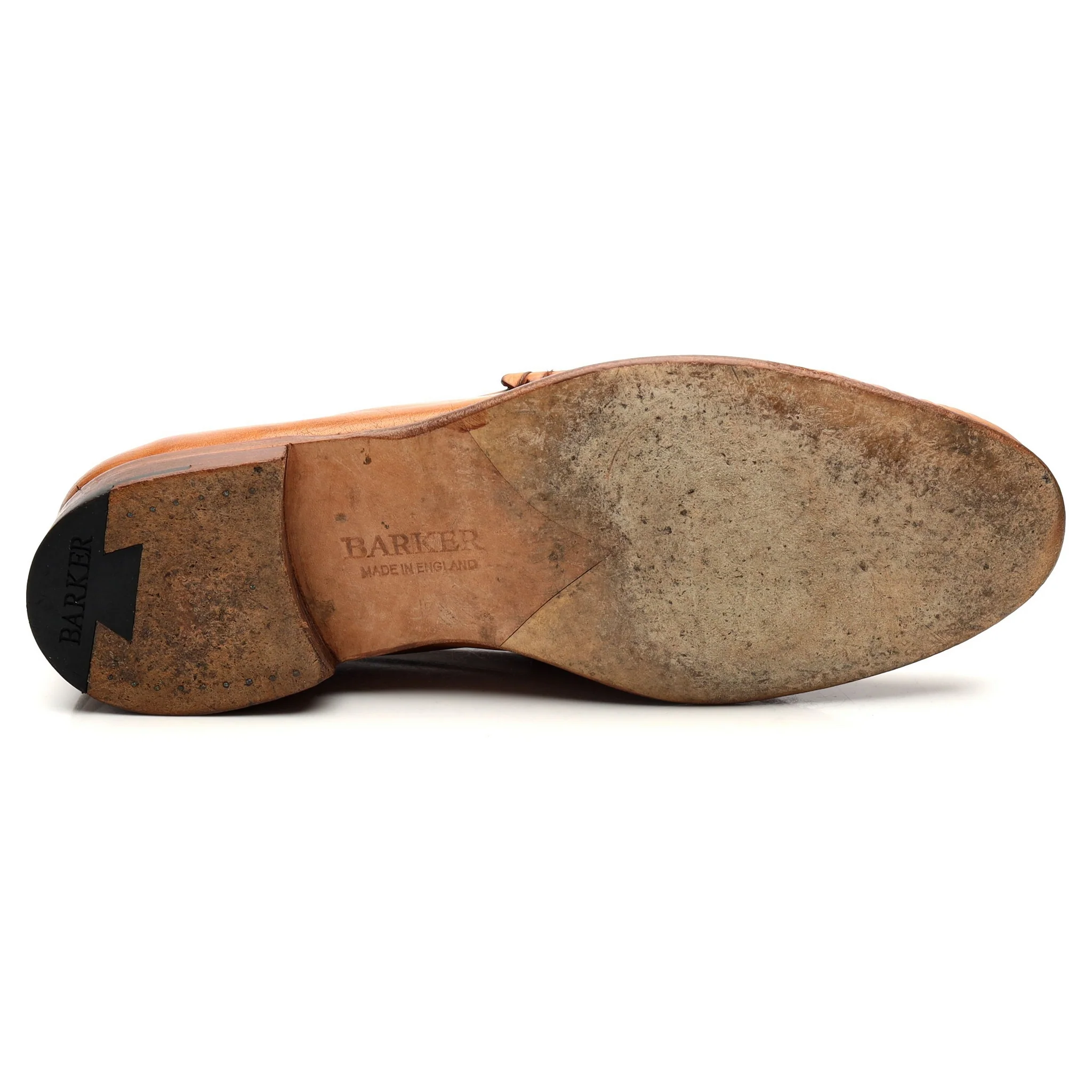 'Jack 2' Tan Brown Leather Loafers UK 7.5 F - Image 11