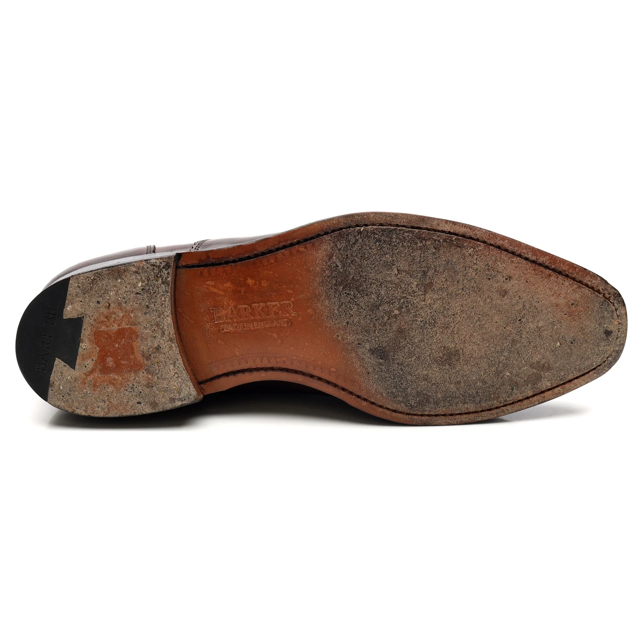 'Lincoln' Dark Brown Leather Oxford UK 8 FX - Image 11