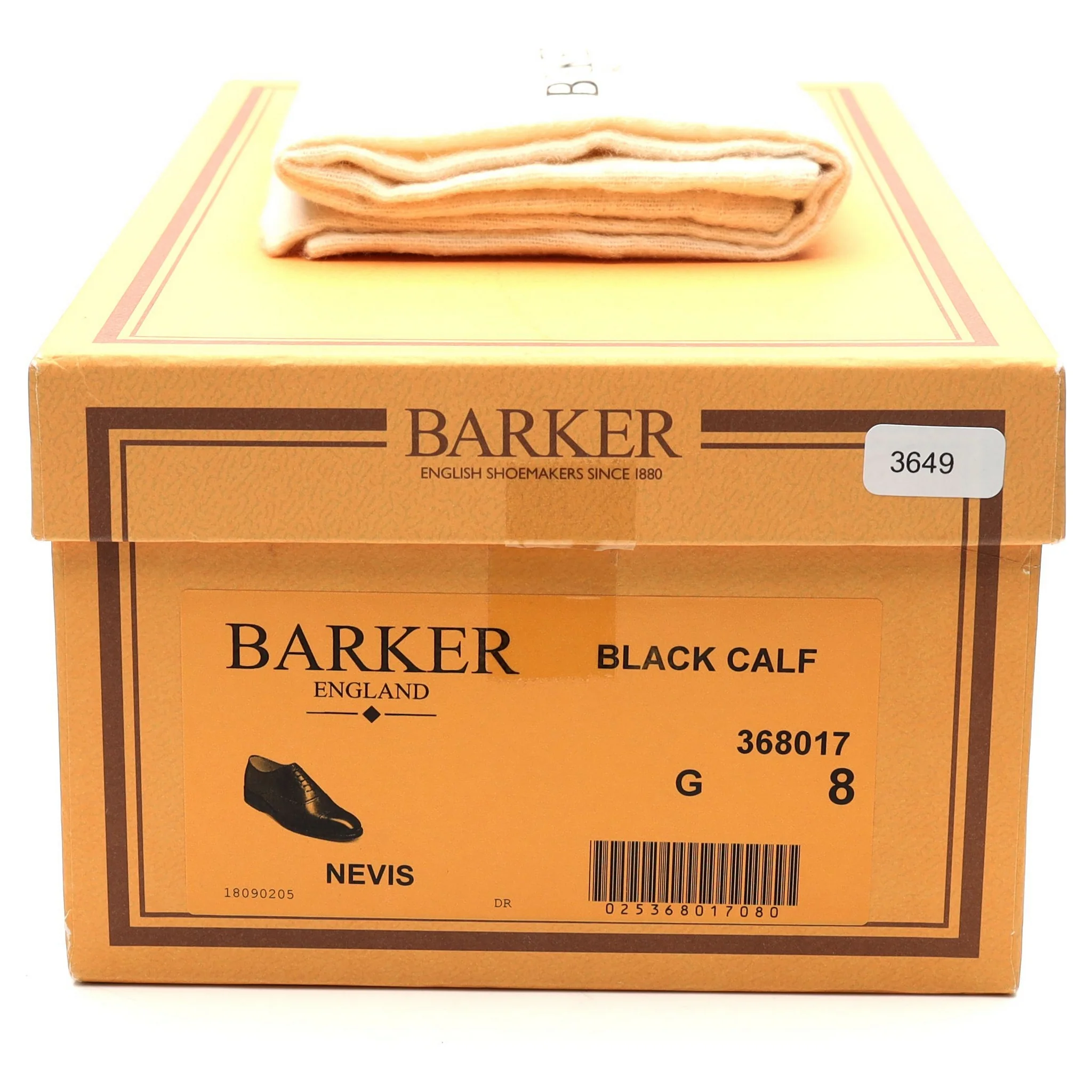 'Nevis' Black Leather Oxford UK 8 G - Image 14