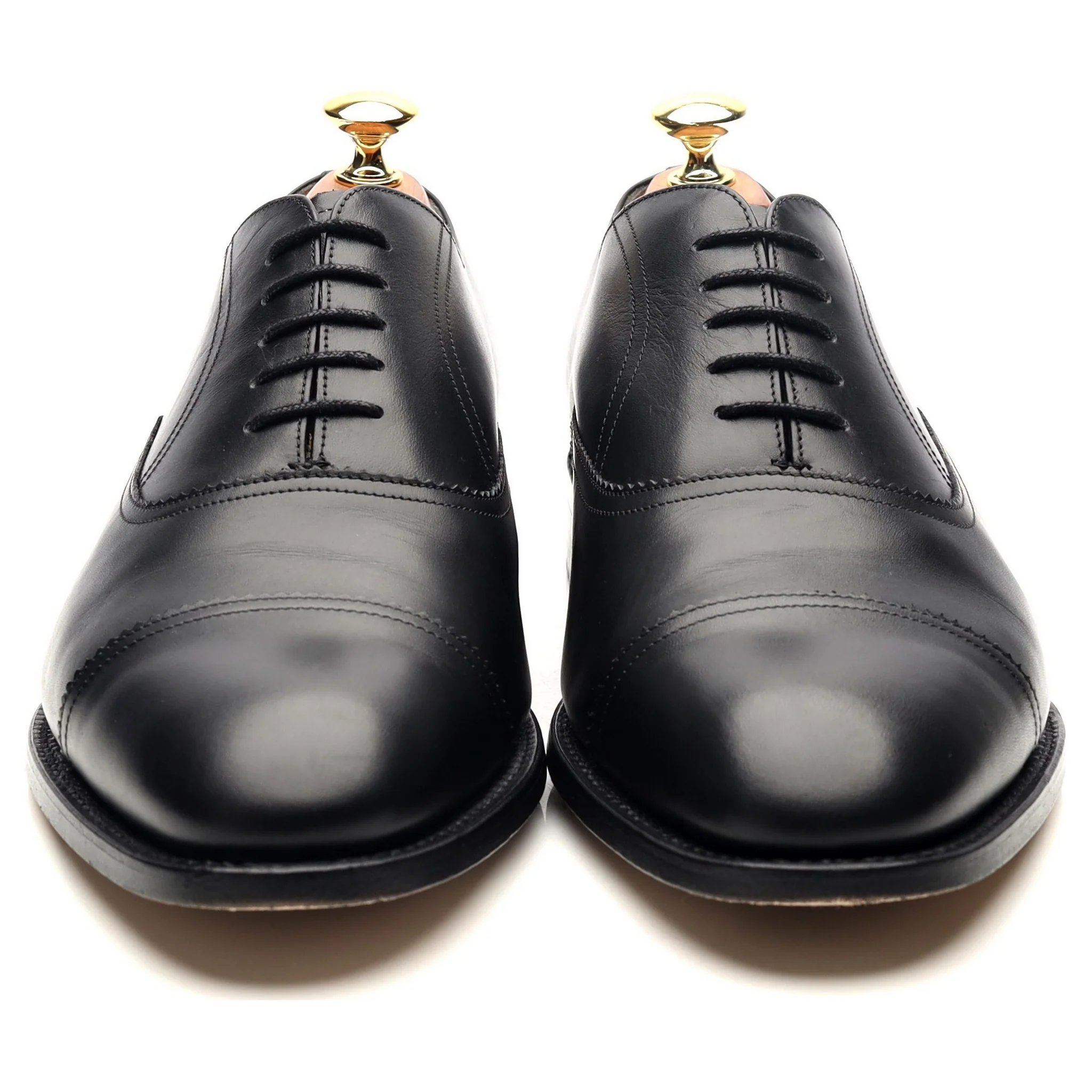 'Nevis' Black Leather Oxford UK 8 G - Image 8