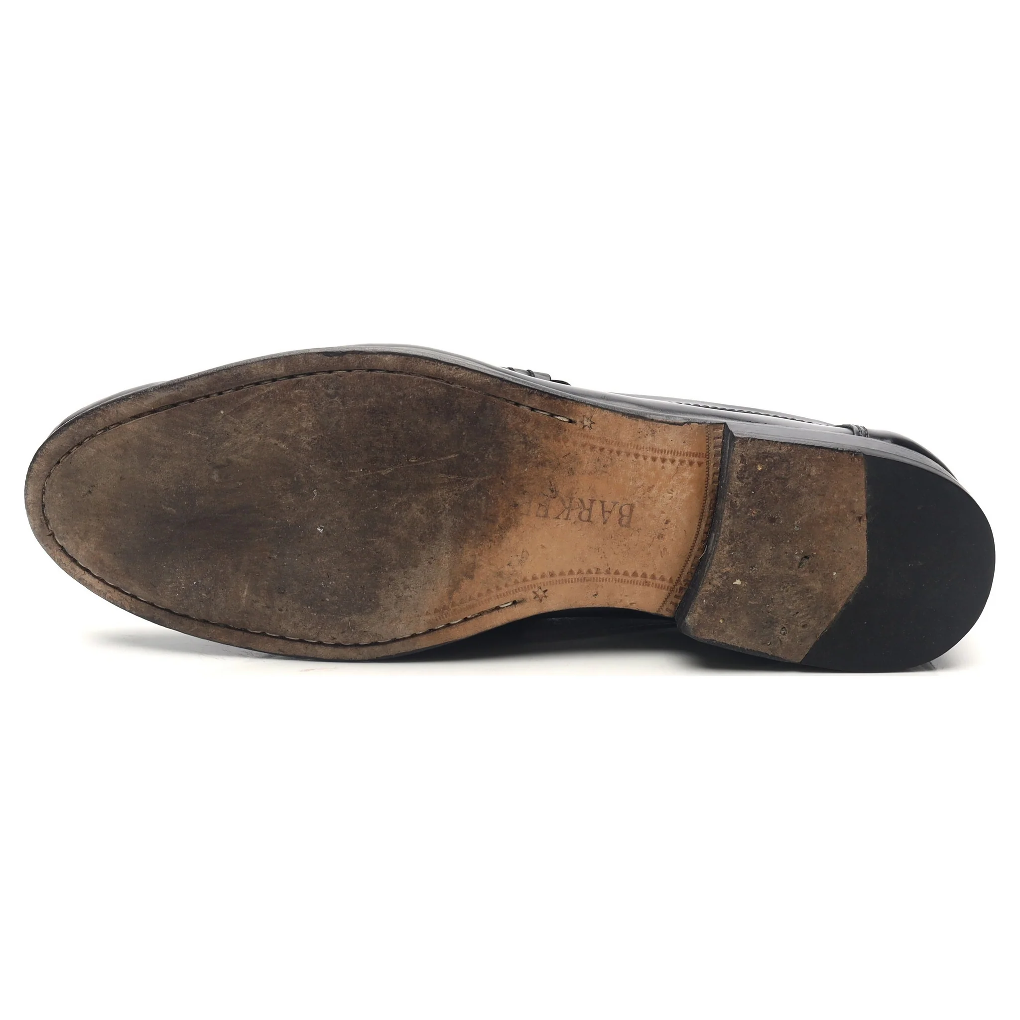 'Newington' Black Leather Loafers UK 10.5 F - Image 10
