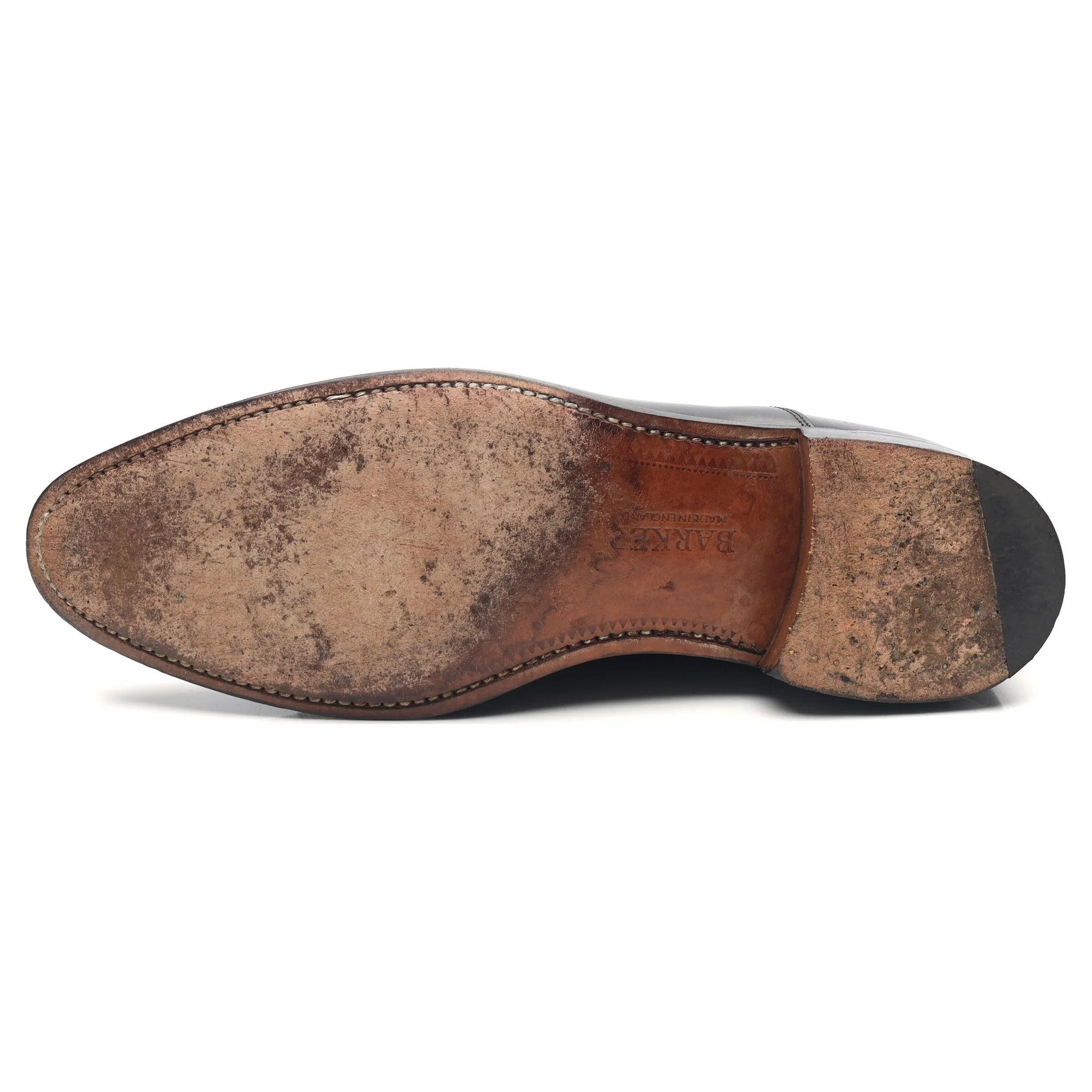 'Duxford' Black Leather Oxford UK 10 G - Image 10
