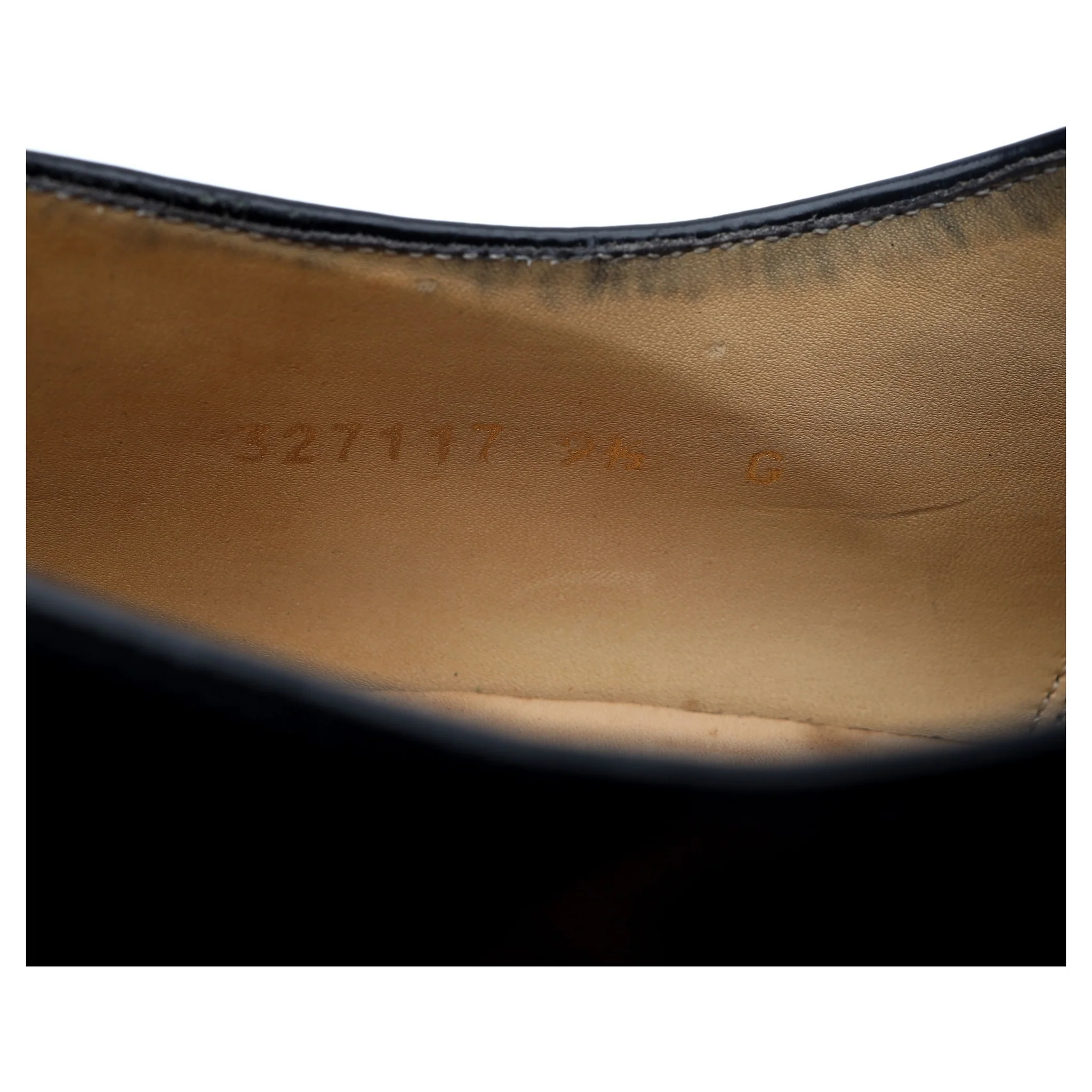 'Cheltenham' Black Leather Oxford UK 9.5 G - Image 13