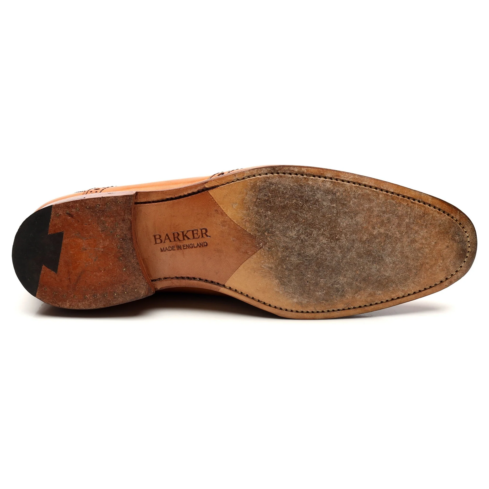 'Grant' Tan Brown Leather Brogues UK 9 F - Image 11