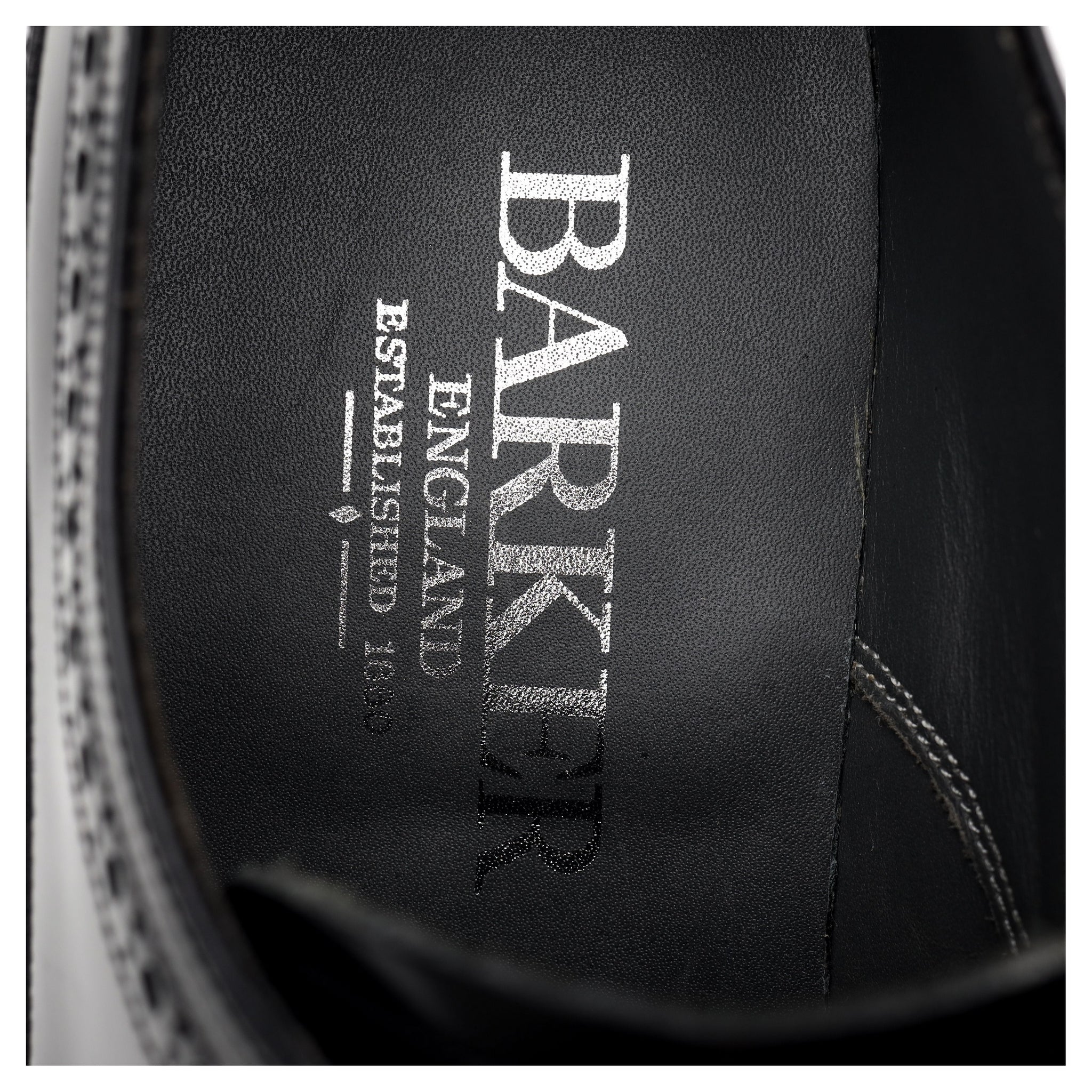 'Woodbridge' Black Leather Derby Brogues UK 8 G - Image 12