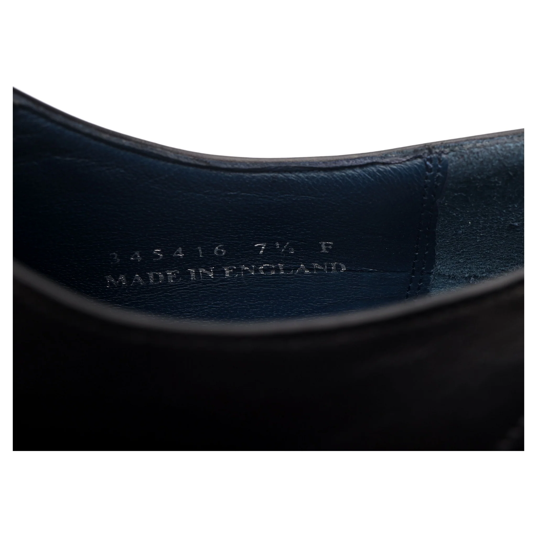 'Woody' Black Leather Derby UK 7.5 F - Image 13
