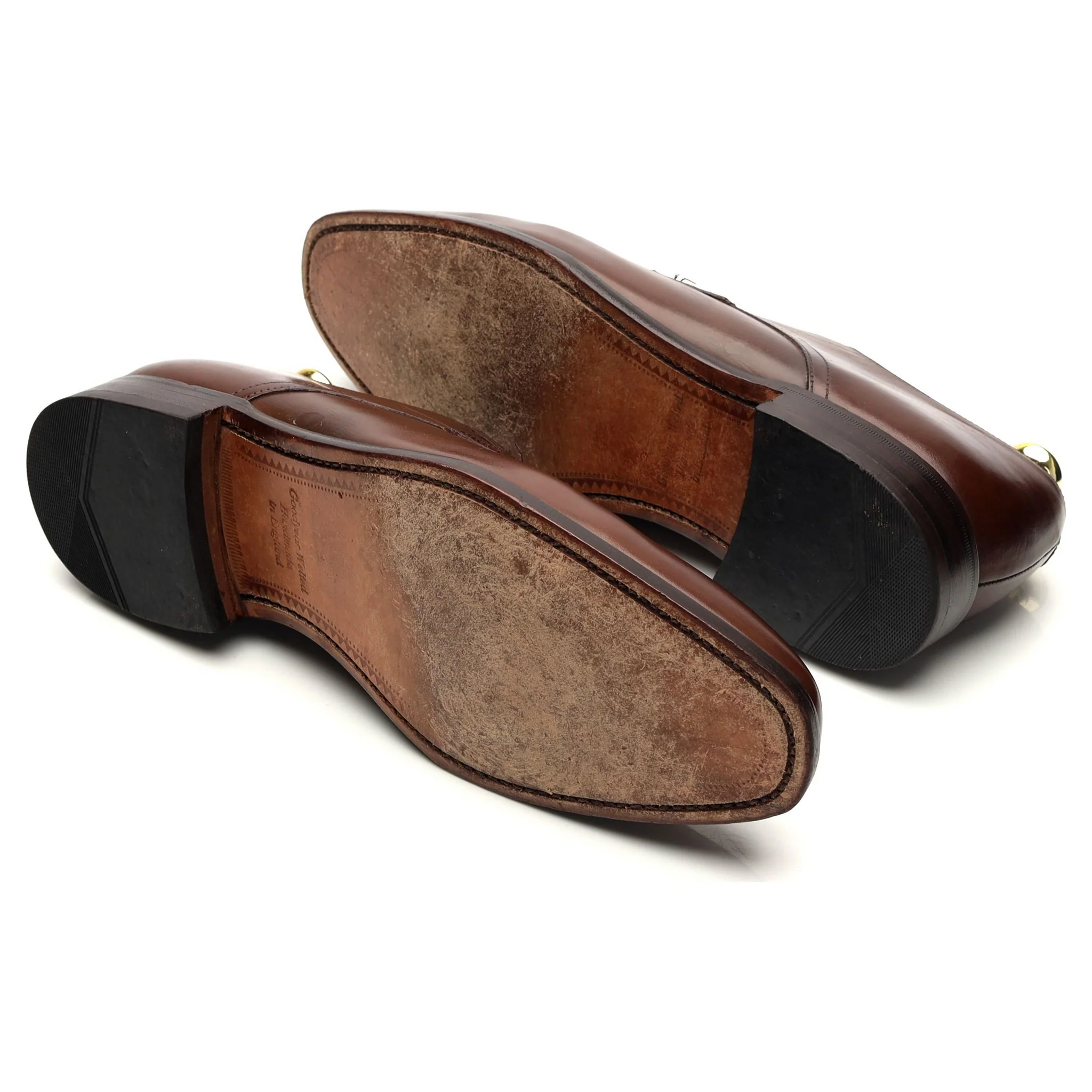 'Battersea' Brown Leather Derby UK 7 G - Image 5