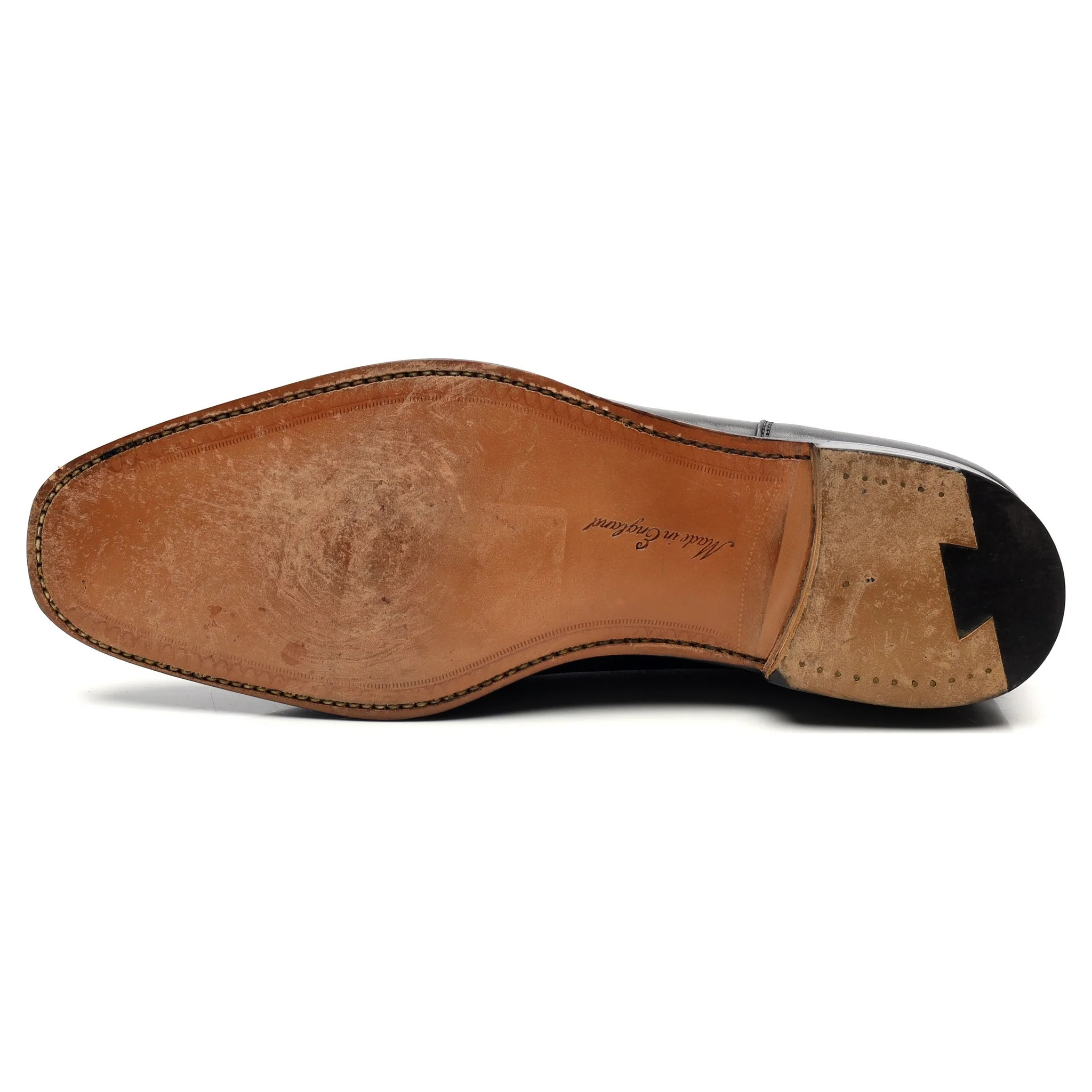 Beams Black Leather Split Toe Derby UK 9 E - Image 10