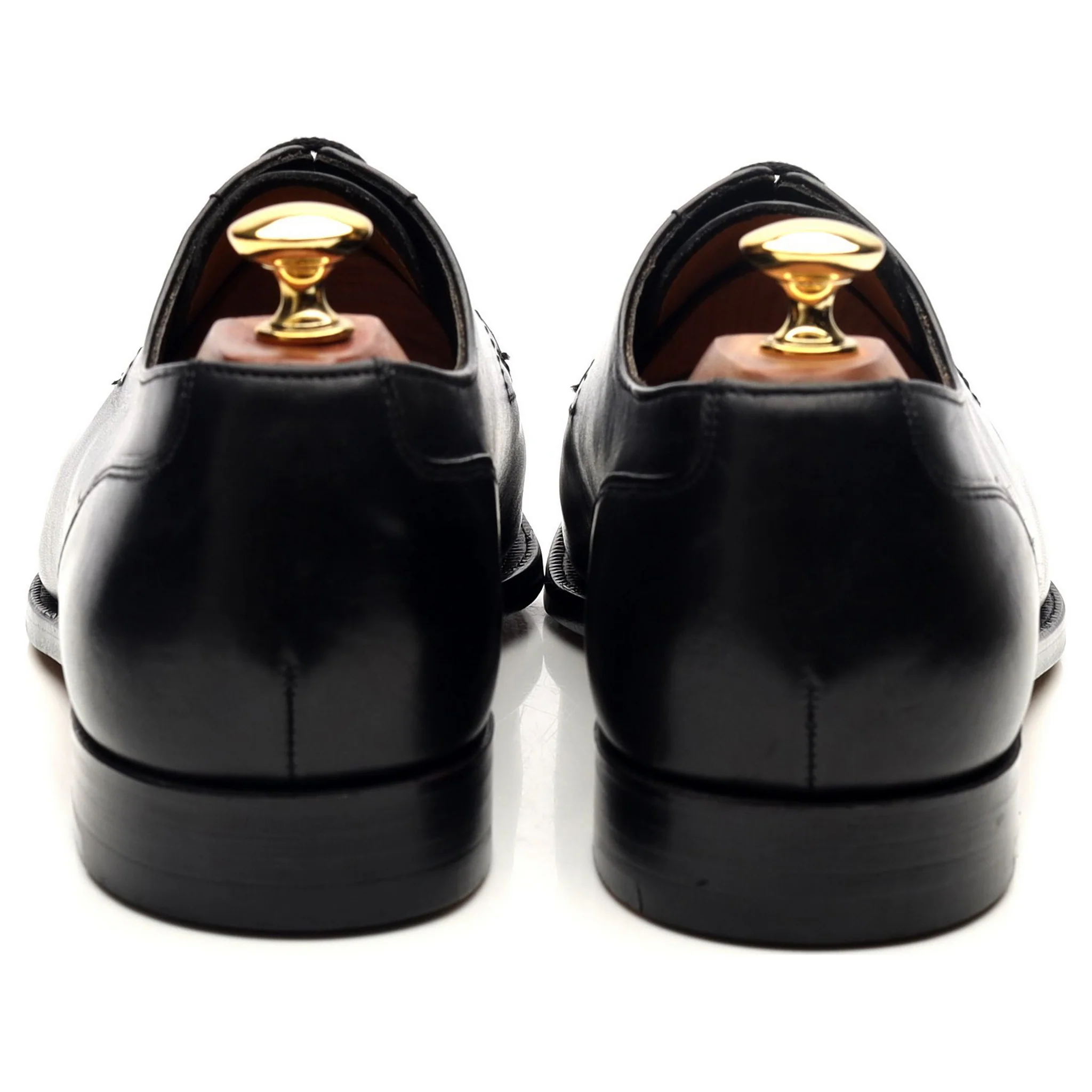 Beams Black Leather Split Toe Derby UK 9 E - Image 4