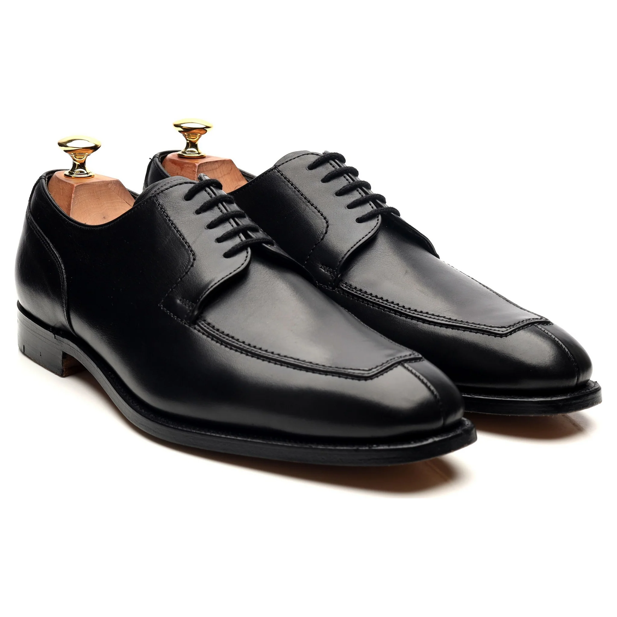 Beams Black Leather Split Toe Derby UK 9 E - Image 7
