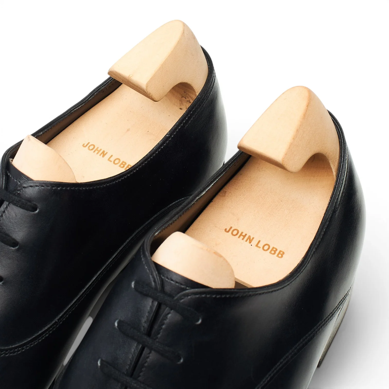 'Becketts' Black Leather Oxford UK 8 E - Image 6