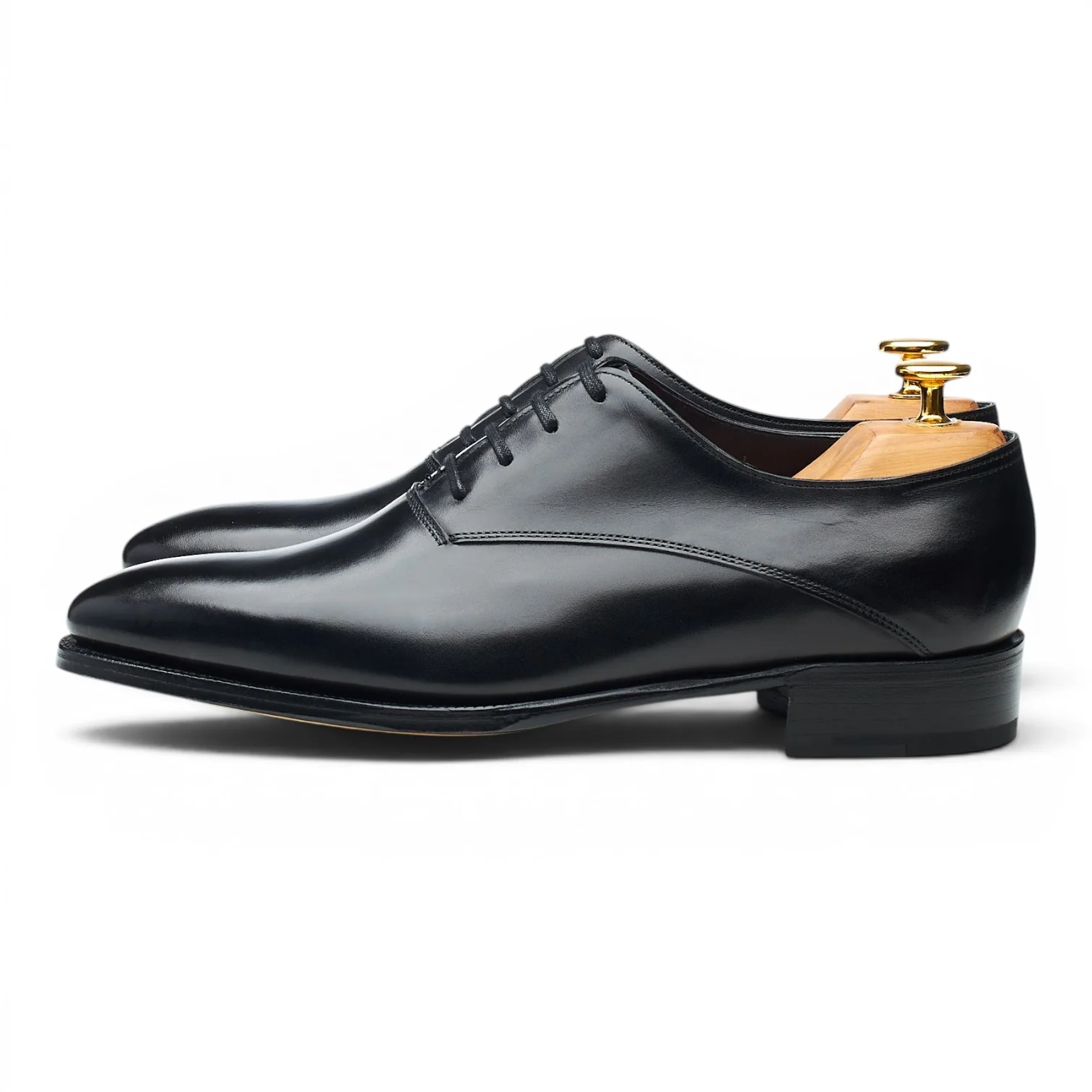 'Becketts' Black Museum Leather Oxford UK 5.5 E - Image 3