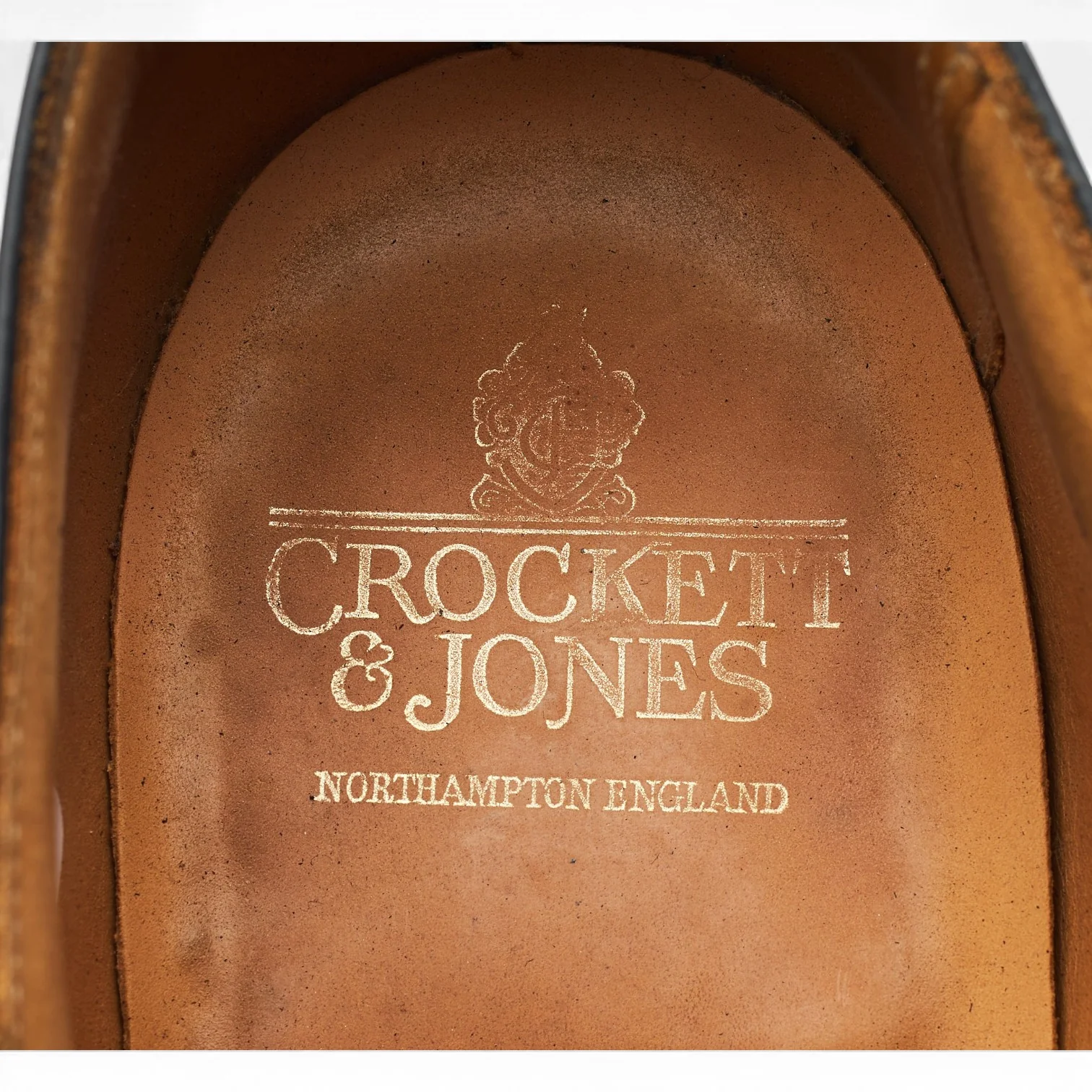 'Bedford' Black Leather Oxford UK 10.5 E - Image 6